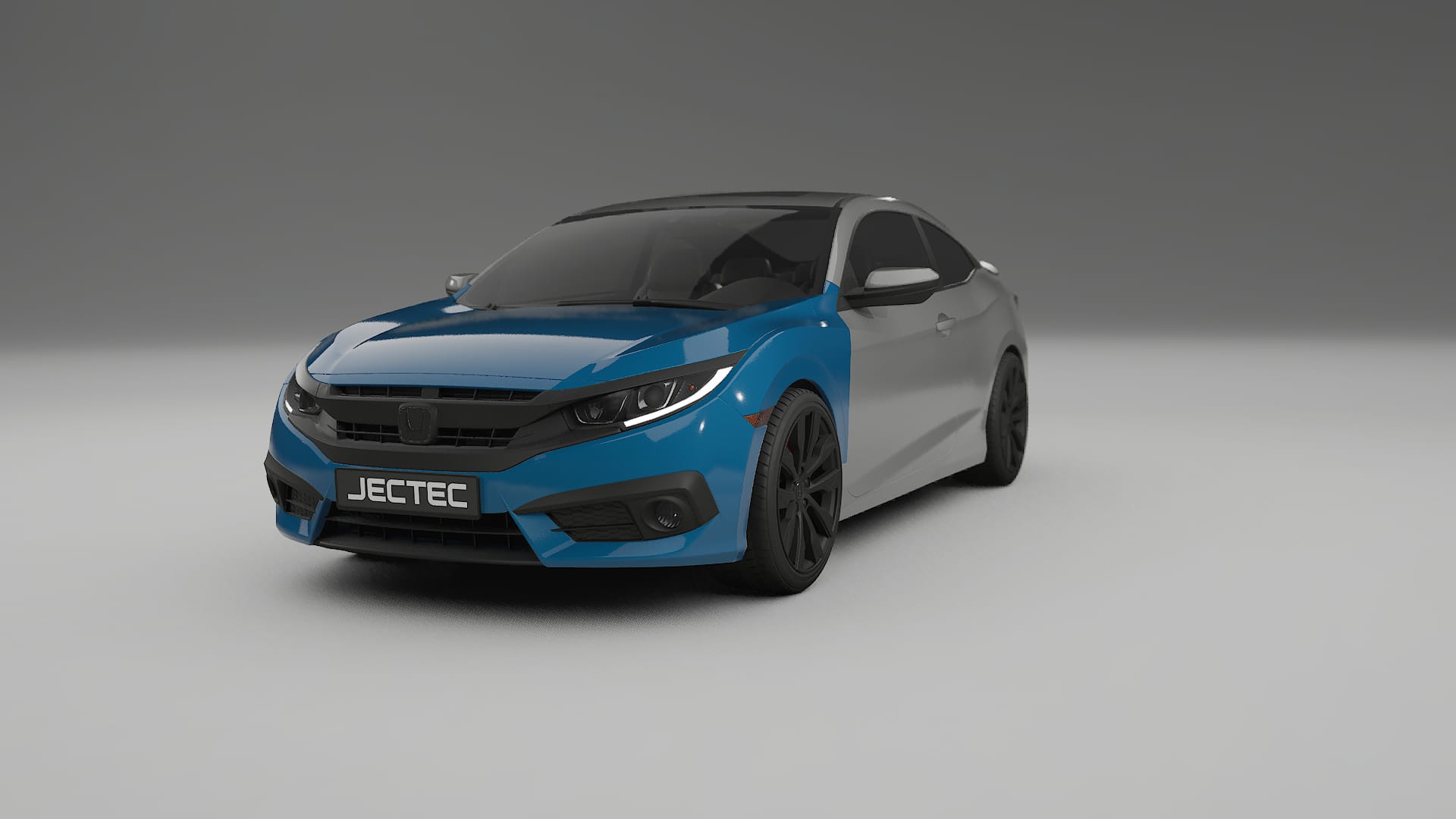 Honda Civic coupe prefacelift pre-LCI Lackschutzfolie | CrystalGuard Transparente TPU PPF Frontschutz Kit