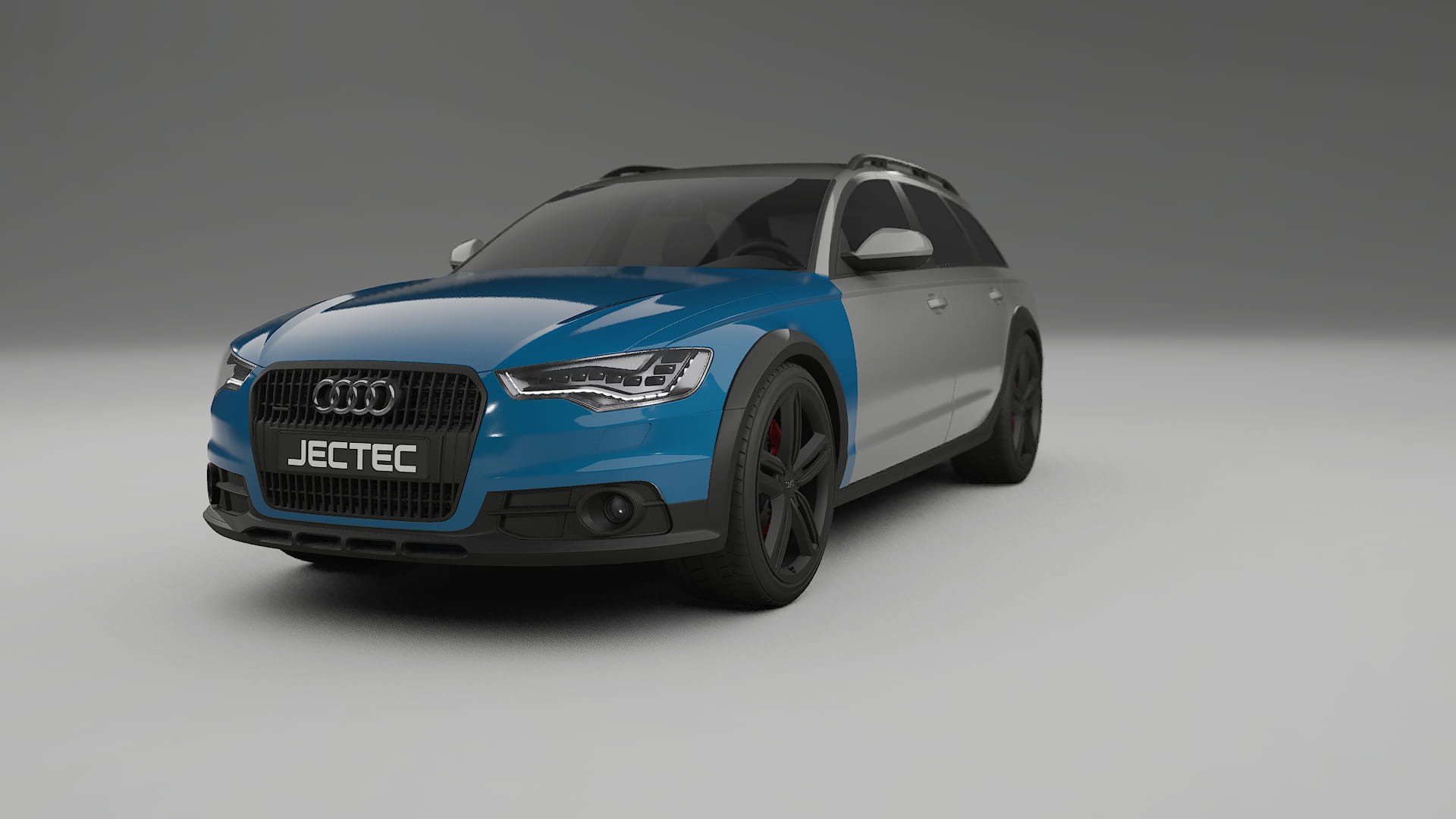 Audi A6 Allroad C7 prefacelift pre-LCI Lackschutzfolie | CrystalGuard Transparente TPU PPF Frontschutz Kit