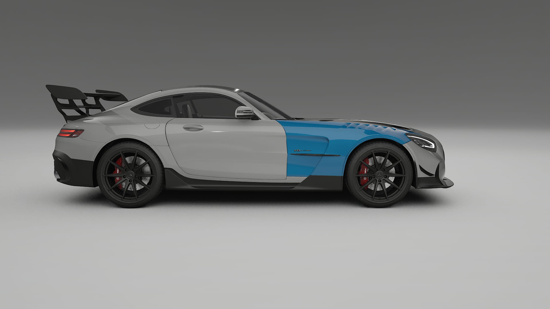 Pellicola Protettiva per Vernice Mercedes AMG GT Black Series C192 coupe | Kit Completo CrystalGuard PPF Trasparente Pretagliato