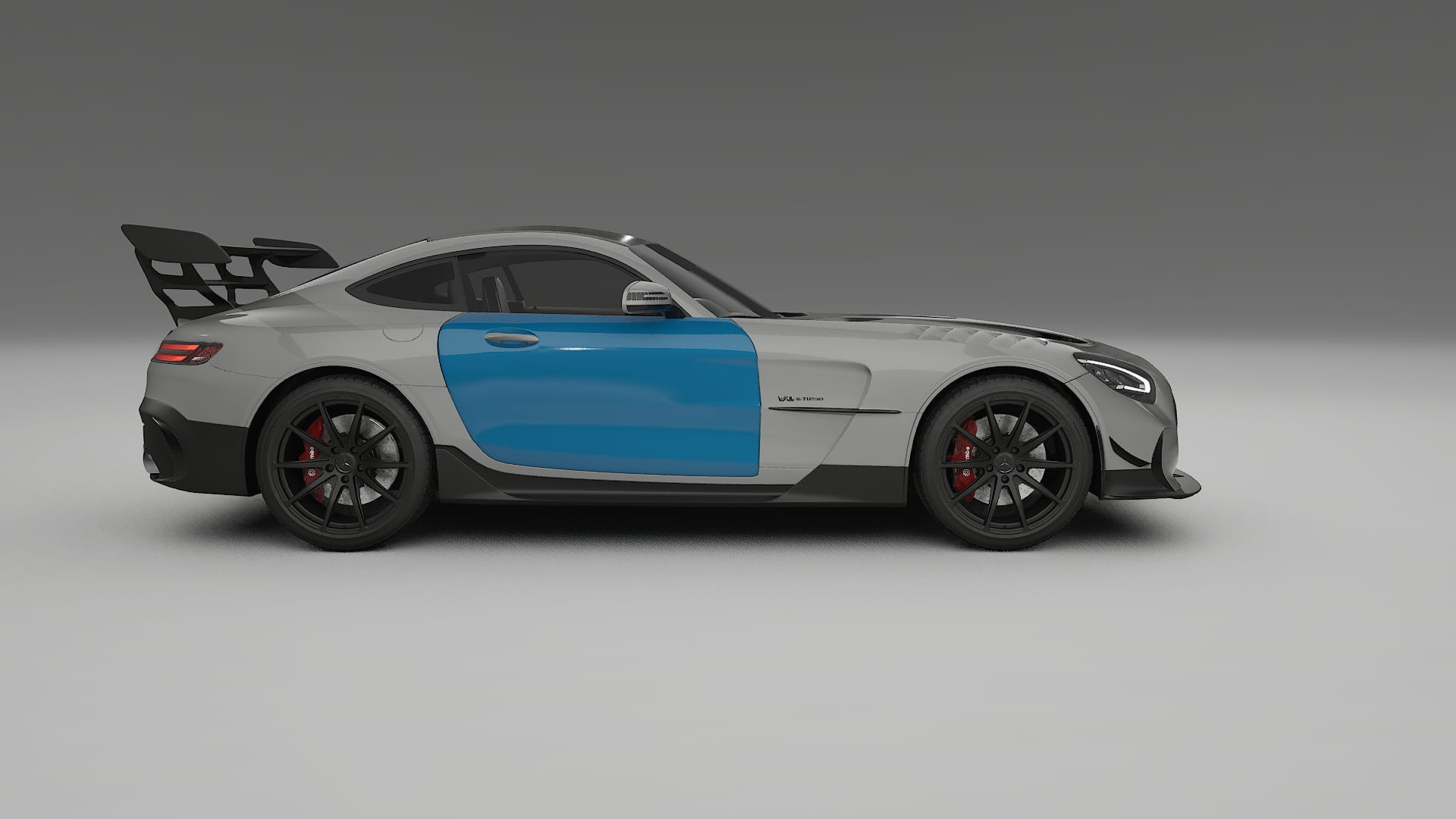 Pellicola Protettiva per Vernice Mercedes AMG GT Black Series C192 coupe | Kit Completo CrystalGuard PPF Trasparente Pretagliato
