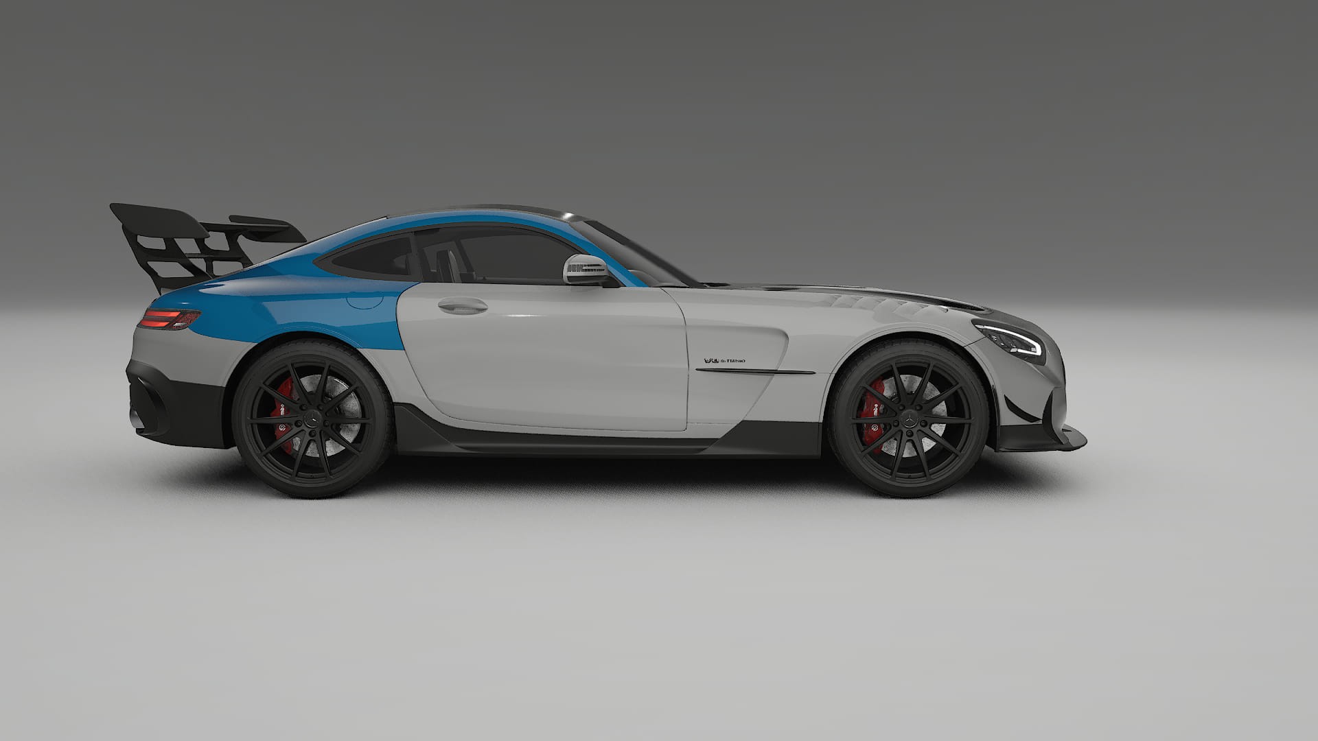 Pellicola Protettiva per Vernice Mercedes AMG GT Black Series C192 coupe | Kit Completo CrystalGuard PPF Trasparente Pretagliato