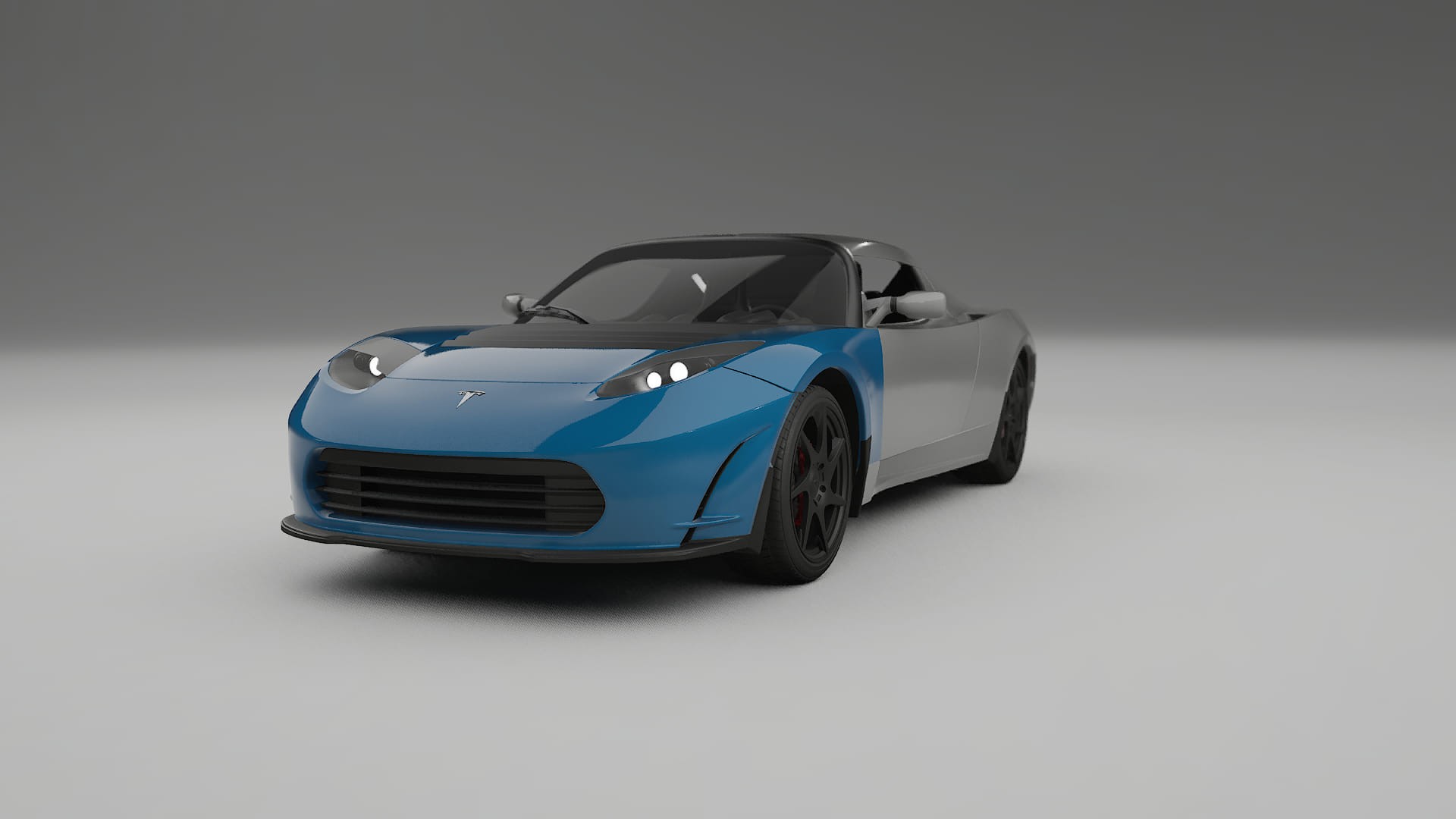 Pellicola Protettiva per Vernice Tesla Roadster 2.5 | Kit Completo CrystalGuard PPF Trasparente Pretagliato