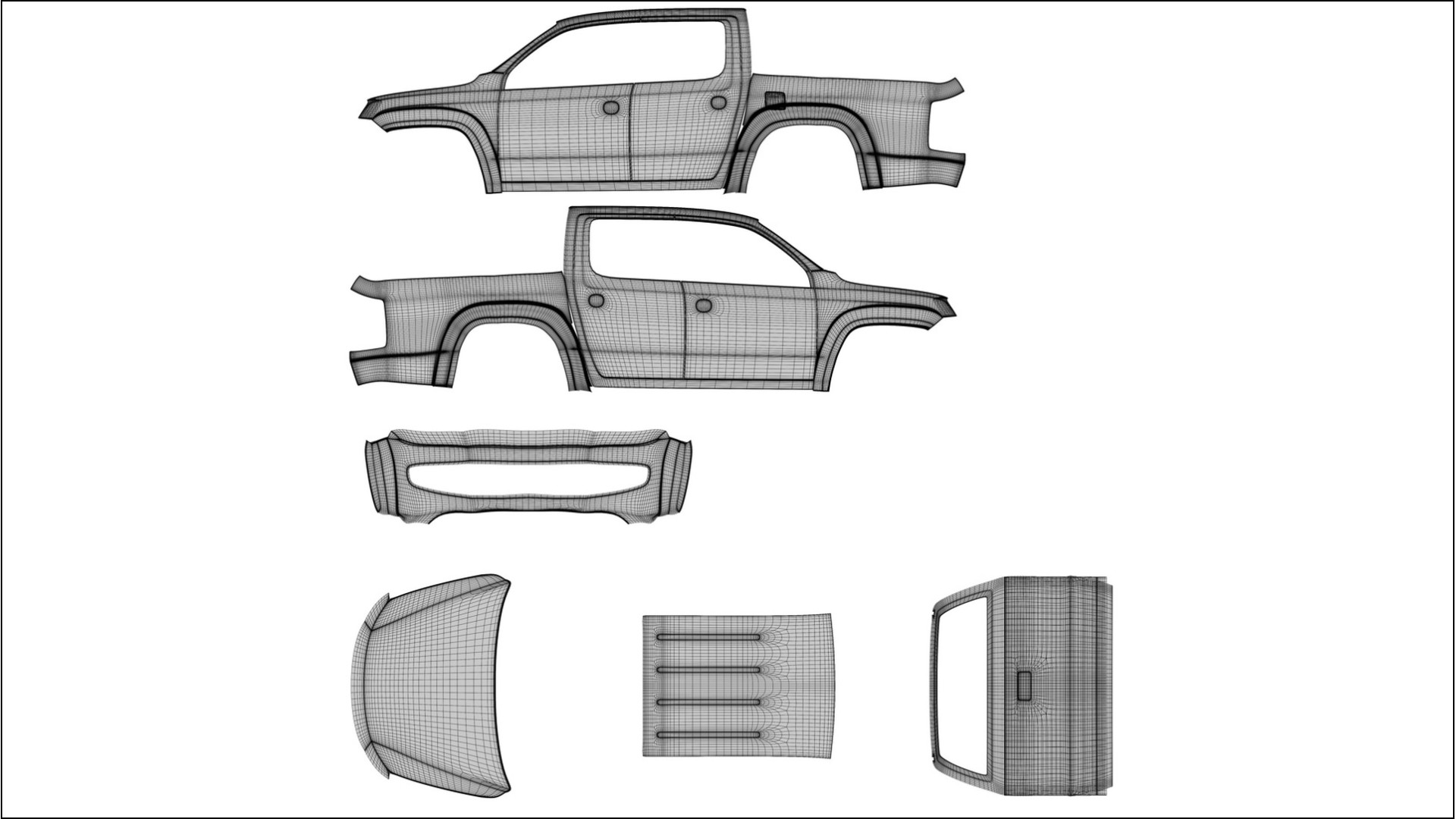 VW Amarok 2H Lackschutzfolie | CrystalGuard Transparente PPF Komplett-Vorgeschnittener Kit