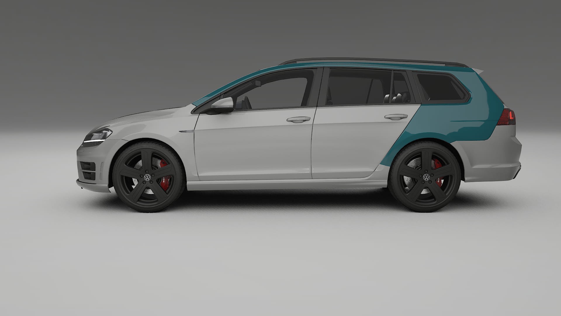 VW Golf Variant Mk7 Lackschutzfolie | CrystalGuard Transparente PPF Komplett-Vorgeschnittener Kit