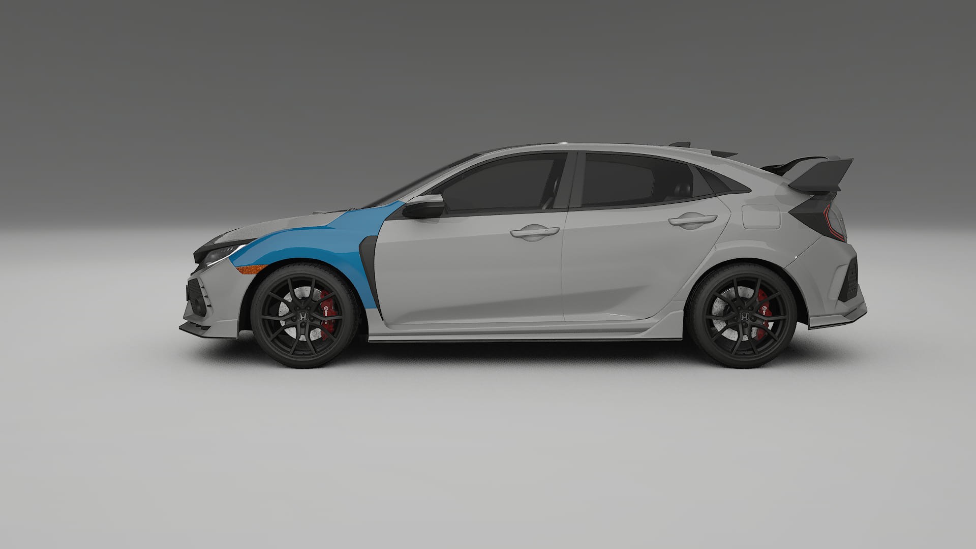 Honda Civic Type-R Lackschutzfolie | CrystalGuard Transparente PPF Komplett-Vorgeschnittener Kit