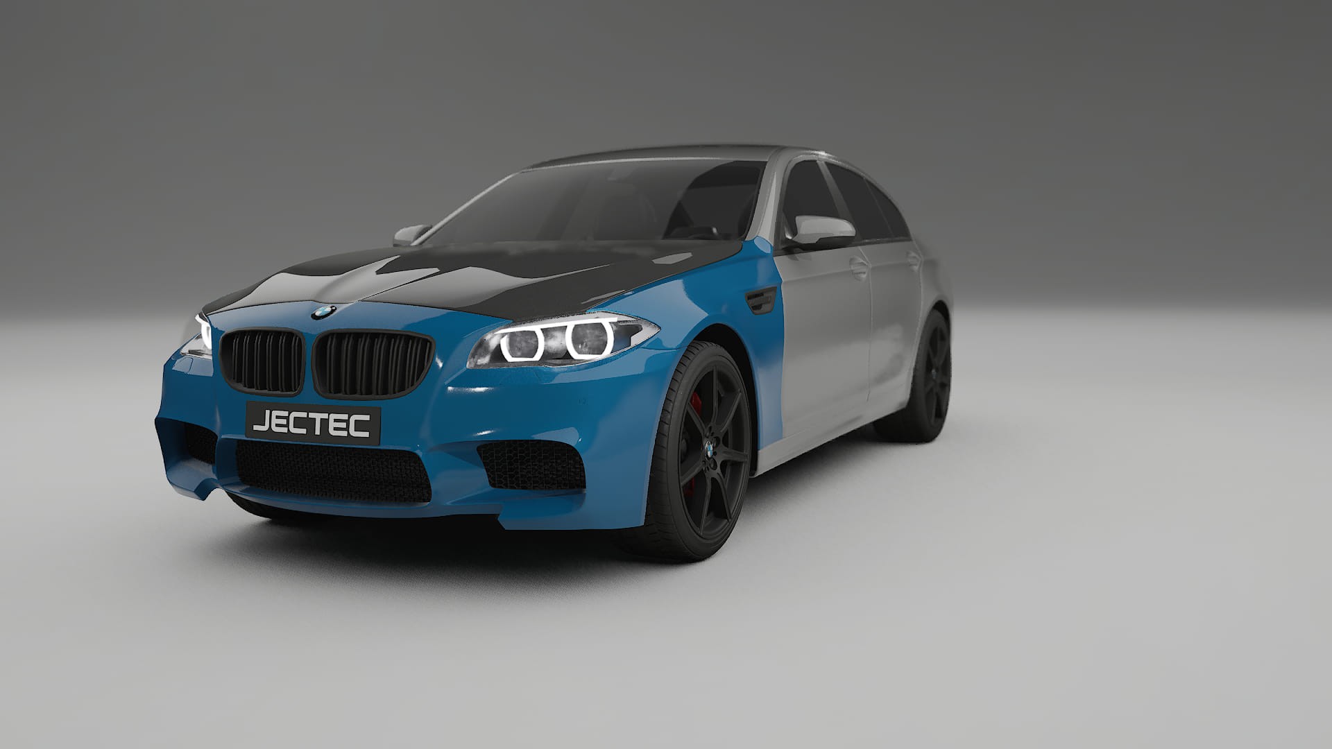 Pellicola Protettiva per Vernice BMW M5 F10 | Kit Anteriore CrystalGuard con Cofano Carbon Look