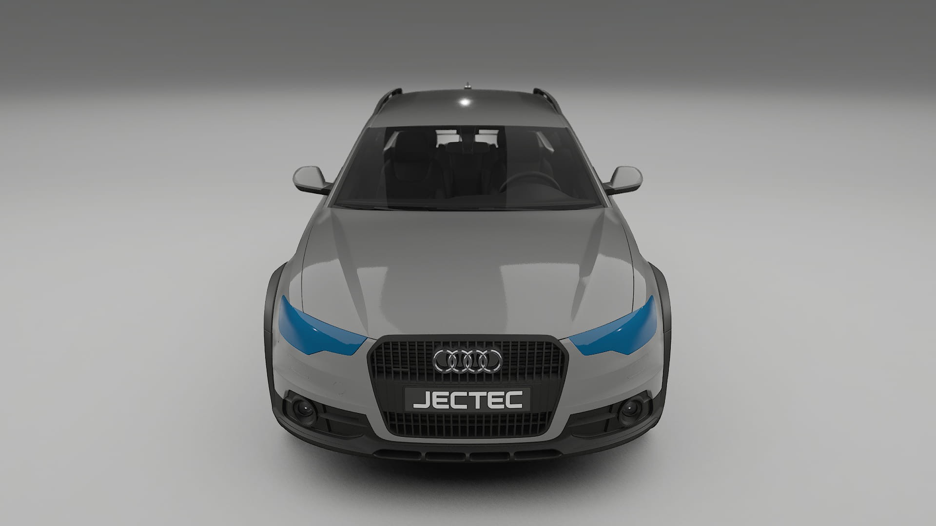 Audi A6 Allroad C7 prefacelift pre-LCI Lackschutzfolie | CrystalGuard Transparente TPU PPF Frontschutz Kit