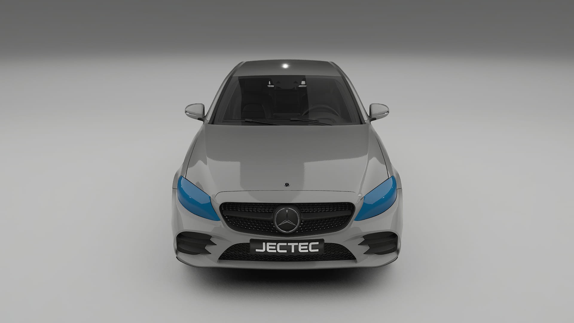 Pellicola Protettiva per Vernice Mercedes C-Class W205 AMG sedan | CrystalGuard TPU Trasparente PPF Kit di Protezione Frontale
