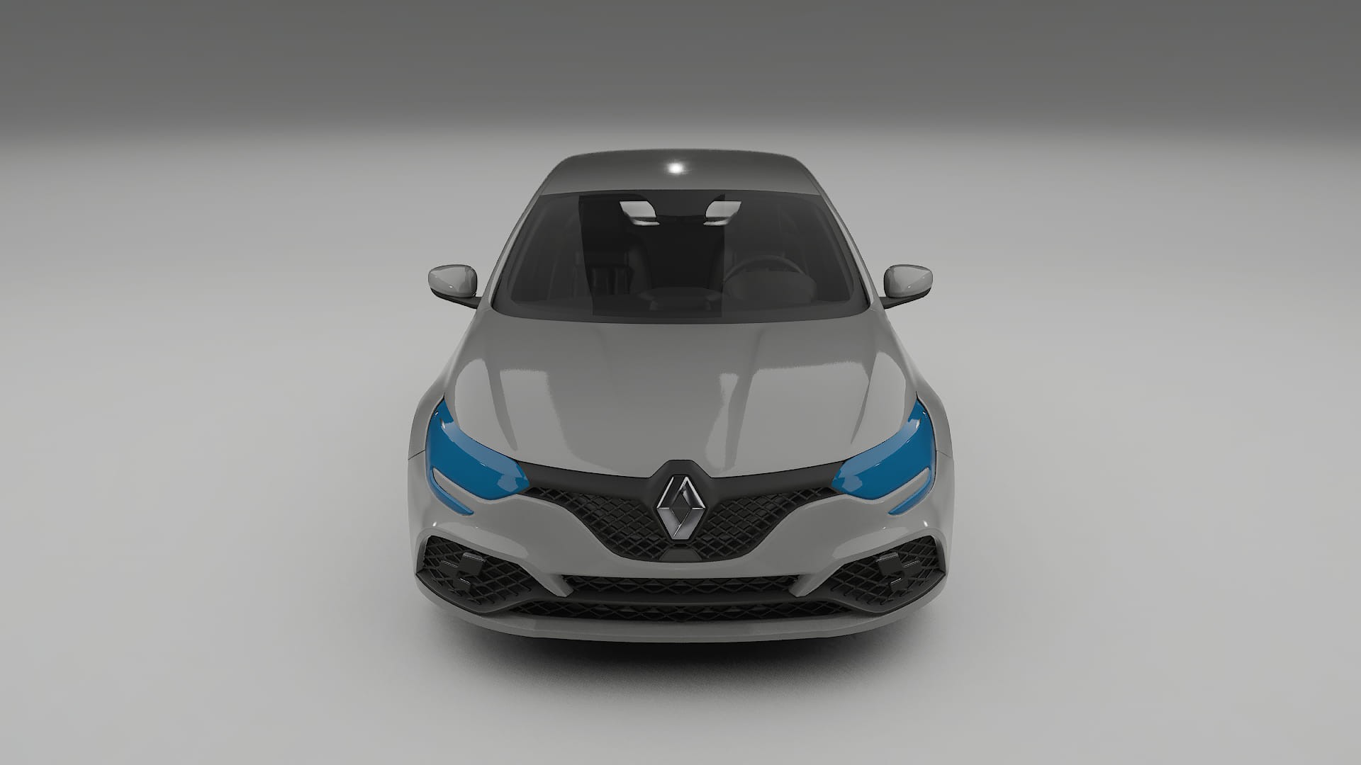Pellicola Protettiva per Vernice Renault Megane RS IV | CrystalGuard TPU Trasparente PPF Kit di Protezione Frontale