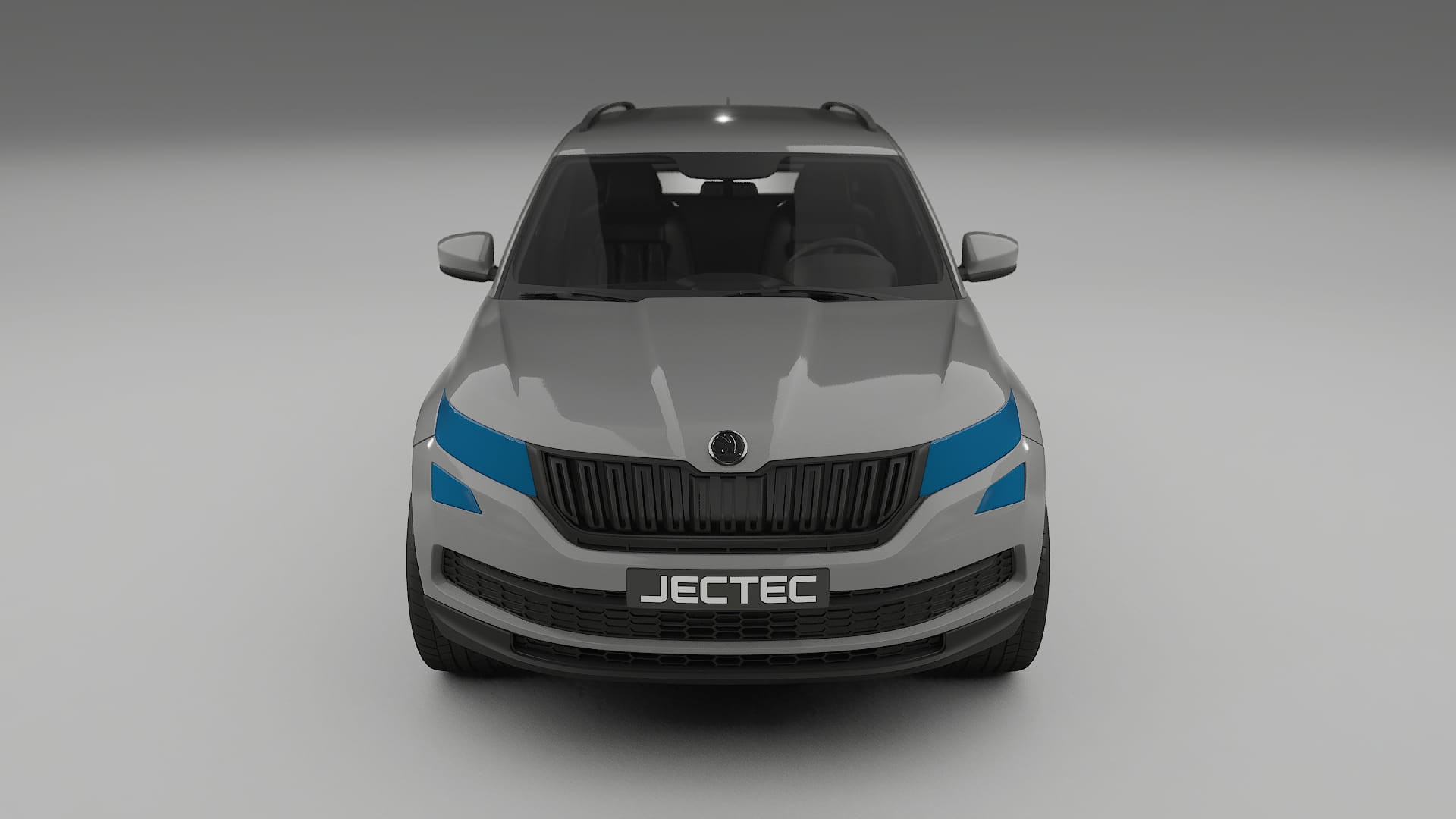 Škoda Kodiaq NS7 Lackschutzfolie | CrystalGuard Transparente TPU PPF Frontschutz Kit
