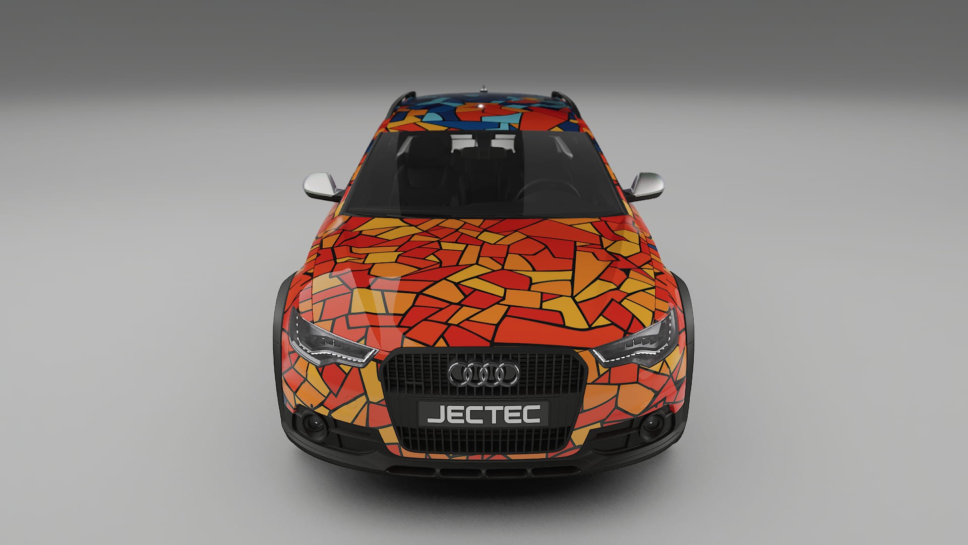Audi A6 Allroad C7 prefacelift pre-LCI BARCELONA – Design-Wrap PPF-Kit aus bedruckbarer Polyurethanfolie