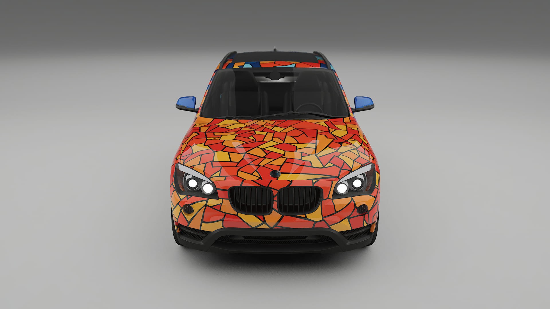 BMW X1 E84 BARCELONA – Design-Wrap PPF-Kit aus bedruckbarer Polyurethanfolie