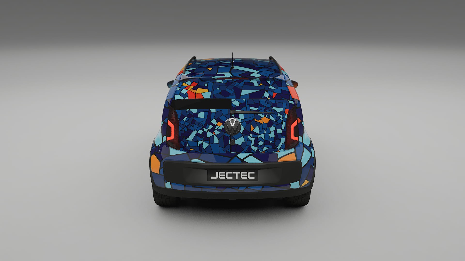 VW Cross Up BARCELONA – Design-Wrap PPF-Kit aus bedruckbarer Polyurethanfolie