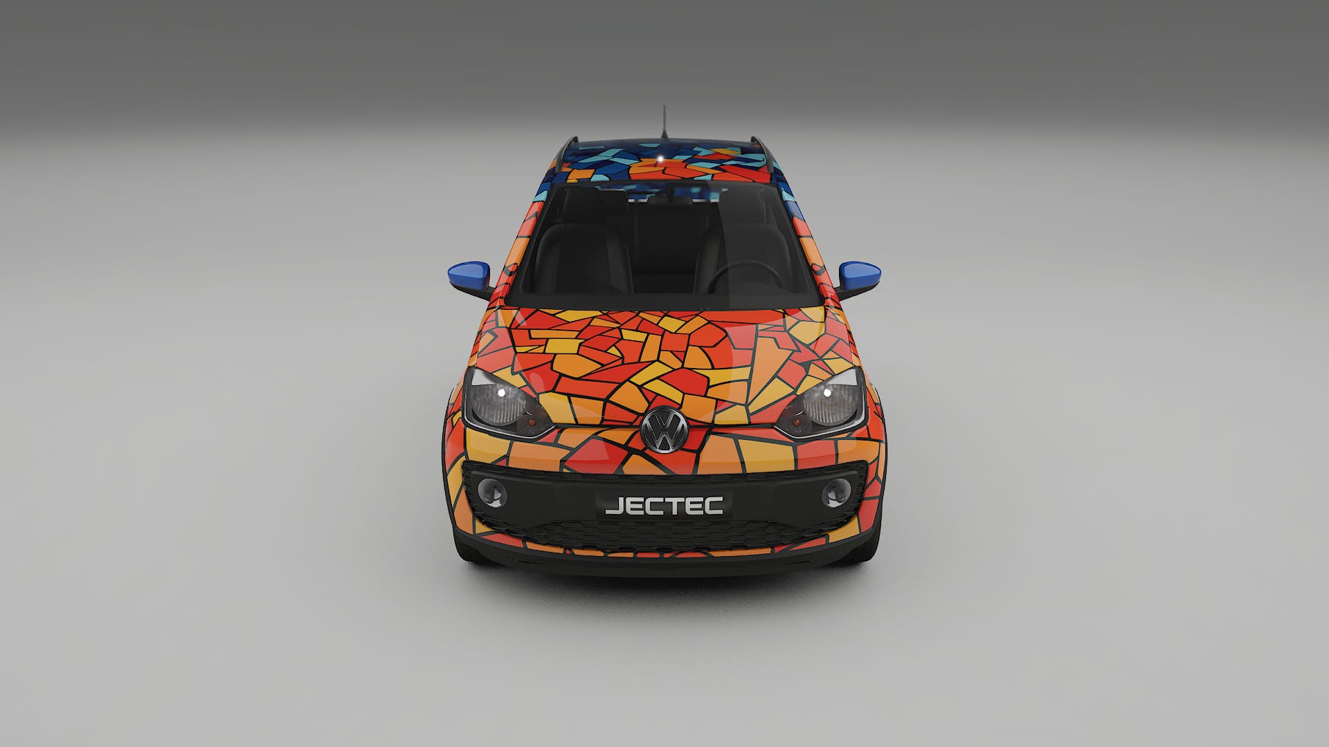 VW Cross Up BARCELONA – Design-Wrap PPF-Kit aus bedruckbarer Polyurethanfolie