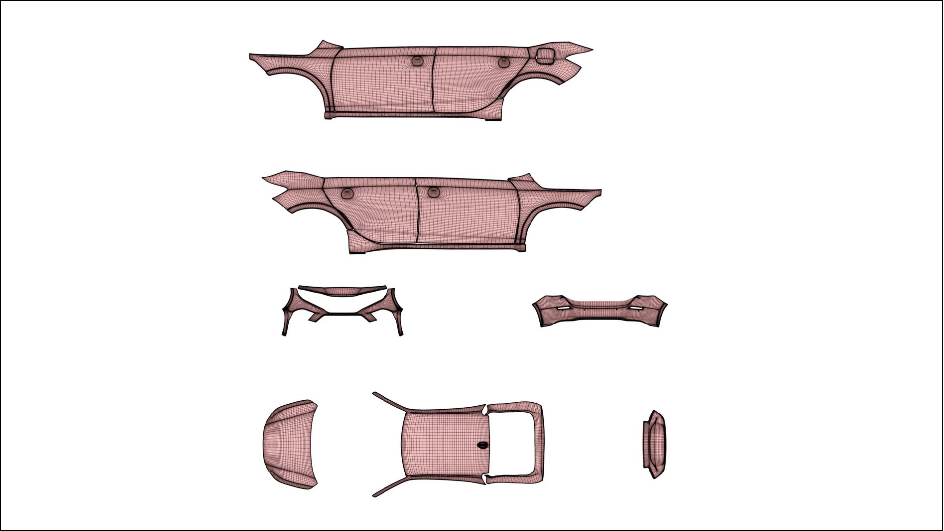 Honda Civic hatchback BARCELONA – Design-Wrap PPF-Kit aus bedruckbarer Polyurethanfolie