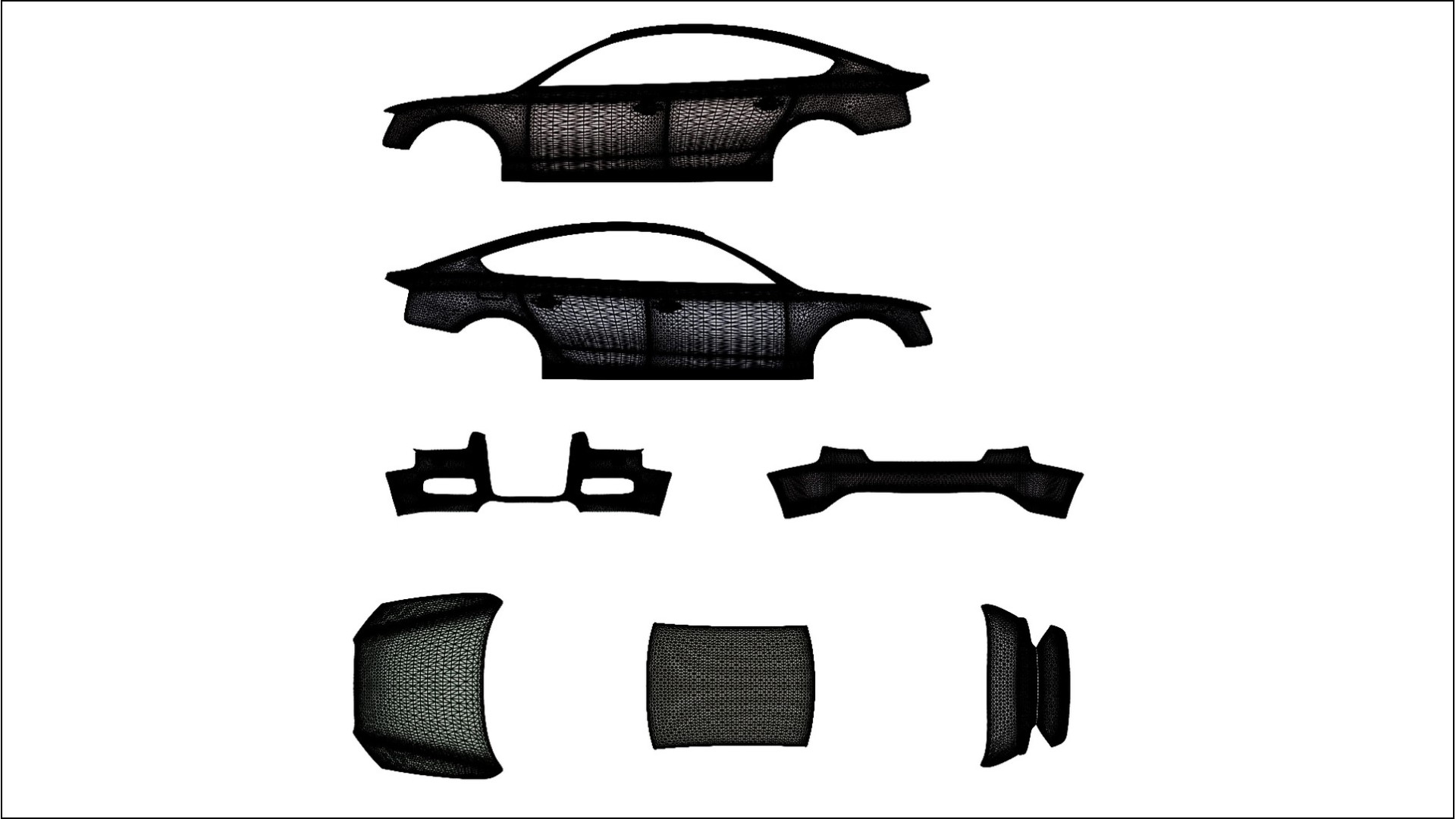 Audi A5 8T Sportback prefacelift pre-LCI VECTOR WIBE Designed Wrap PPF Kit – Printable Polyurethane Film