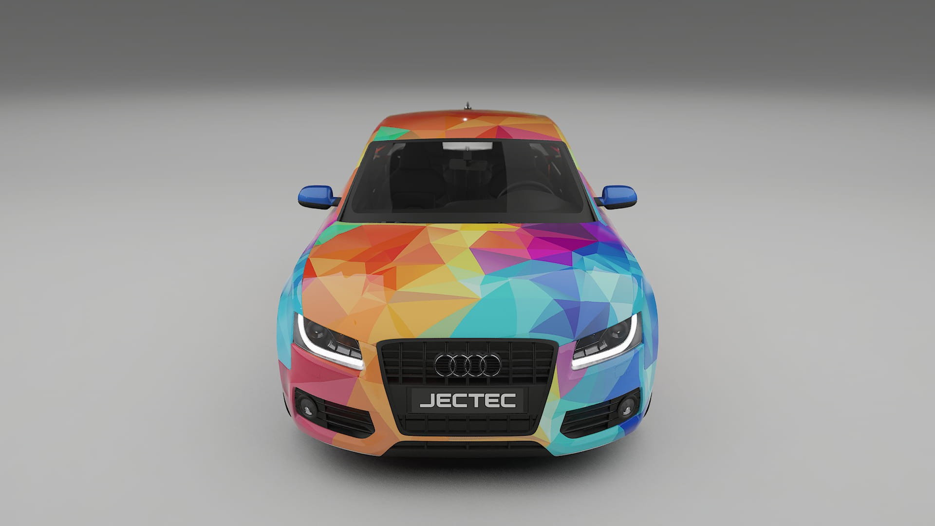 Audi A5 8T Sportback prefacelift pre-LCI VECTOR WIBE Designed Wrap PPF Kit – Printable Polyurethane Film