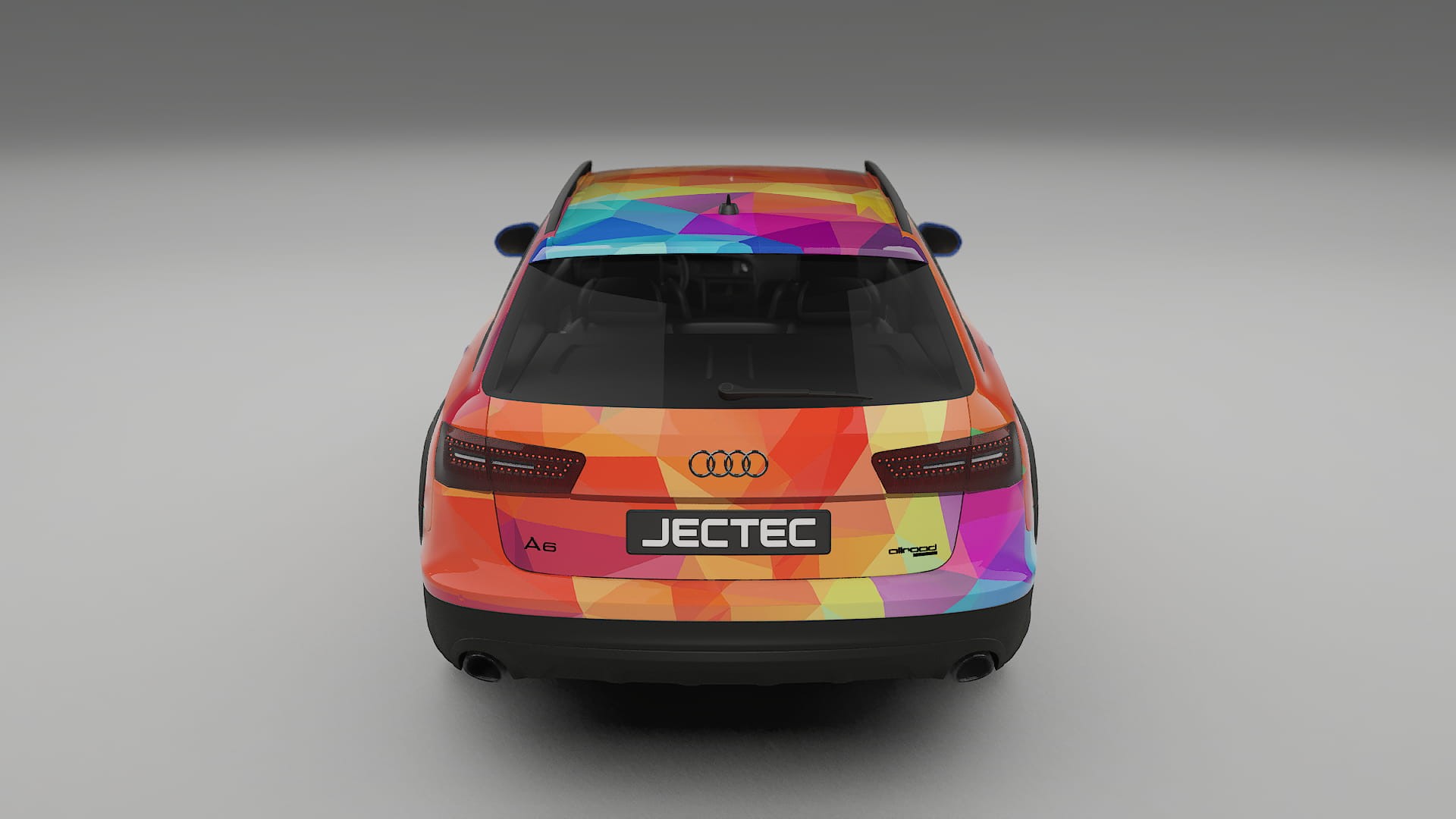Audi A6 Allroad C7 prefacelift pre-LCI VECTOR VIBE – Design-Wrap PPF-Kit aus bedruckbarer Polyurethanfolie