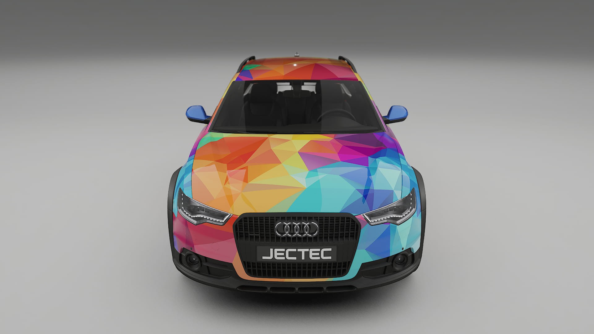 Audi A6 Allroad C7 prefacelift pre-LCI VECTOR VIBE – Design-Wrap PPF-Kit aus bedruckbarer Polyurethanfolie