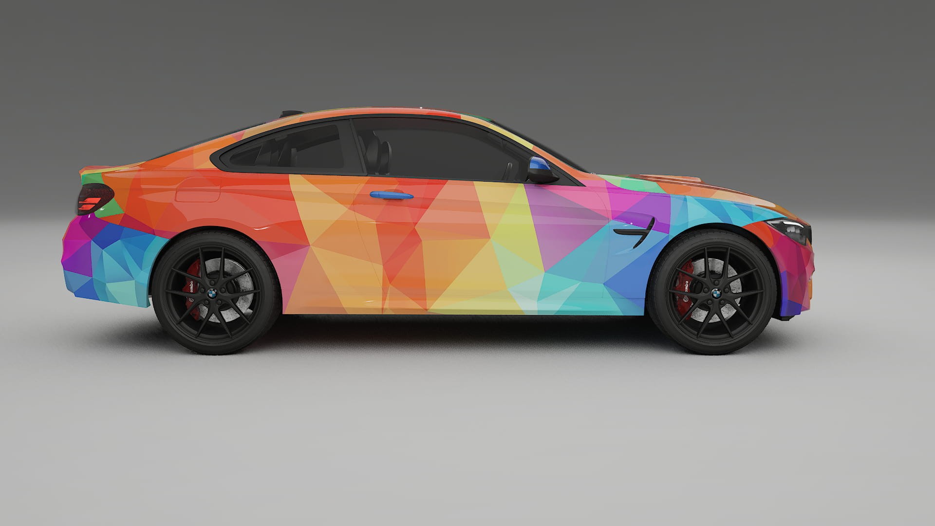 BMW M4 F82 VECTOR VIBE – Design-Wrap PPF-Kit aus bedruckbarer Polyurethanfolie