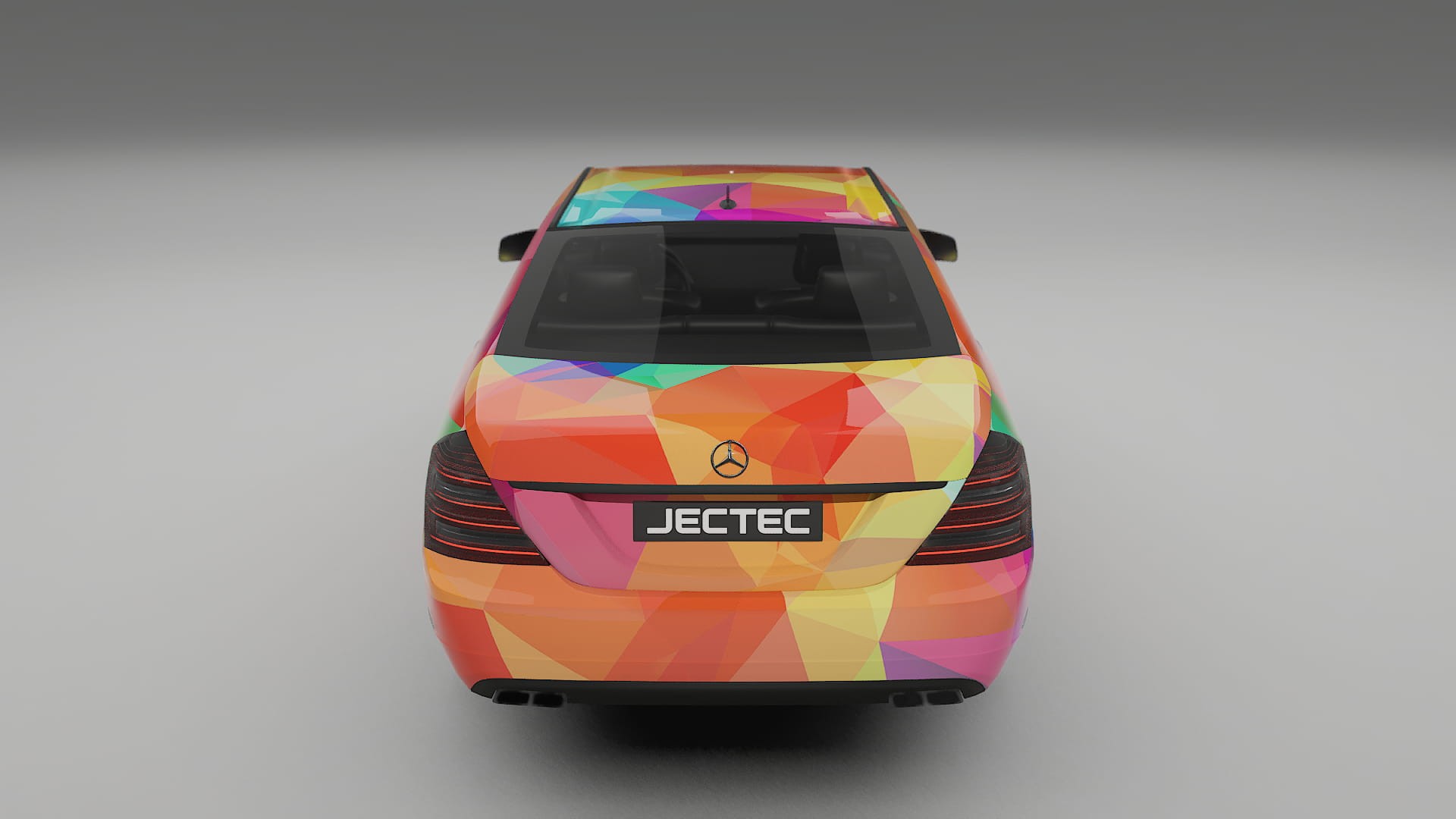 Mercedes S-class W221 facelift LCI VECTOR WIBE Designed Wrap PPF Kit – Printable Polyurethane Film