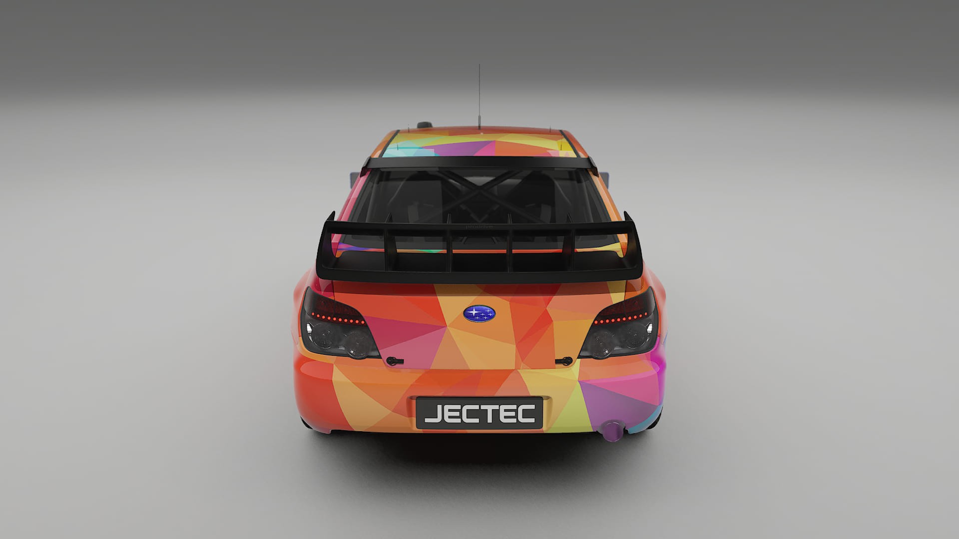 Subaru Impreza WRC GD VECTOR WIBE Designed Wrap PPF Kit – Printable Polyurethane Film