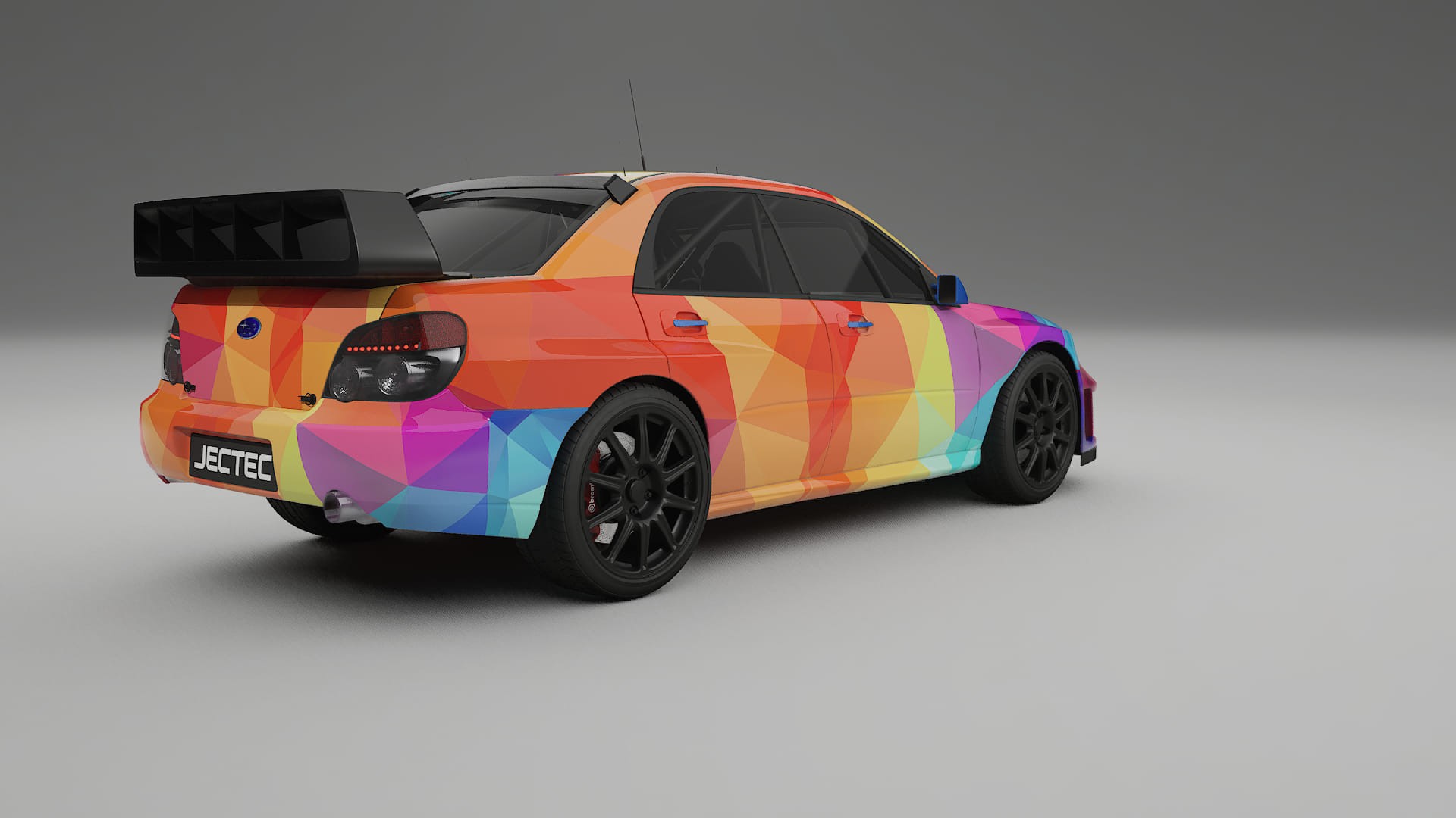 Subaru Impreza WRC GD VECTOR WIBE Designed Wrap PPF Kit – Printable Polyurethane Film