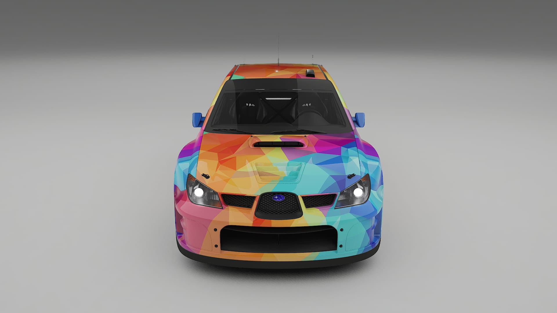 Subaru Impreza WRC GD VECTOR WIBE Designed Wrap PPF Kit – Printable Polyurethane Film