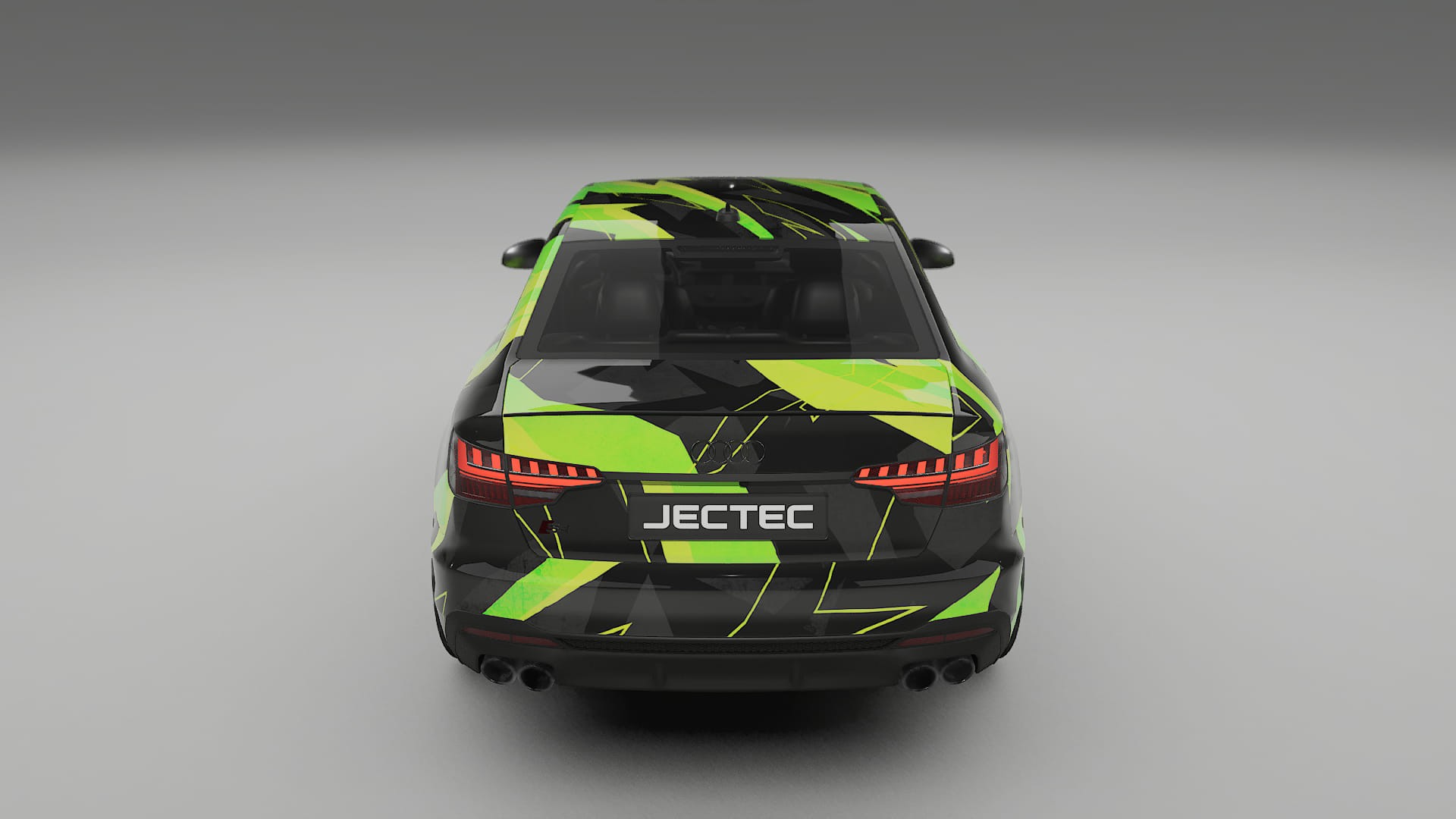 Audi S4 Sedan B9 facelift LCI NINJA TURTLES – Design-Wrap PPF-Kit aus bedruckbarer Polyurethanfolie