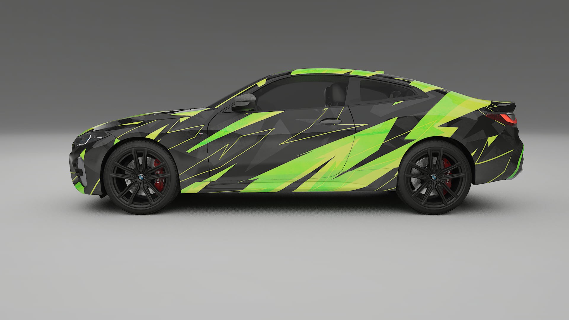 BMW M440i G26 NINJA TURTLES – Design-Wrap PPF-Kit aus bedruckbarer Polyurethanfolie
