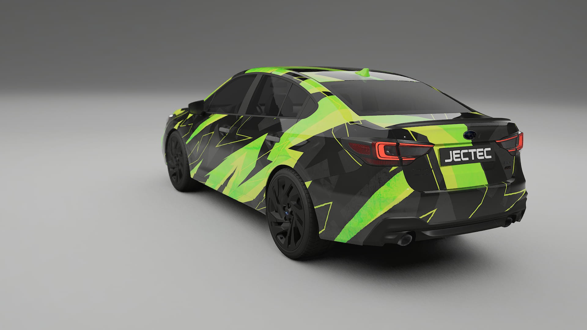 Subaru Legacy BW NINJA TURTLES – Design-Wrap PPF-Kit aus bedruckbarer Polyurethanfolie