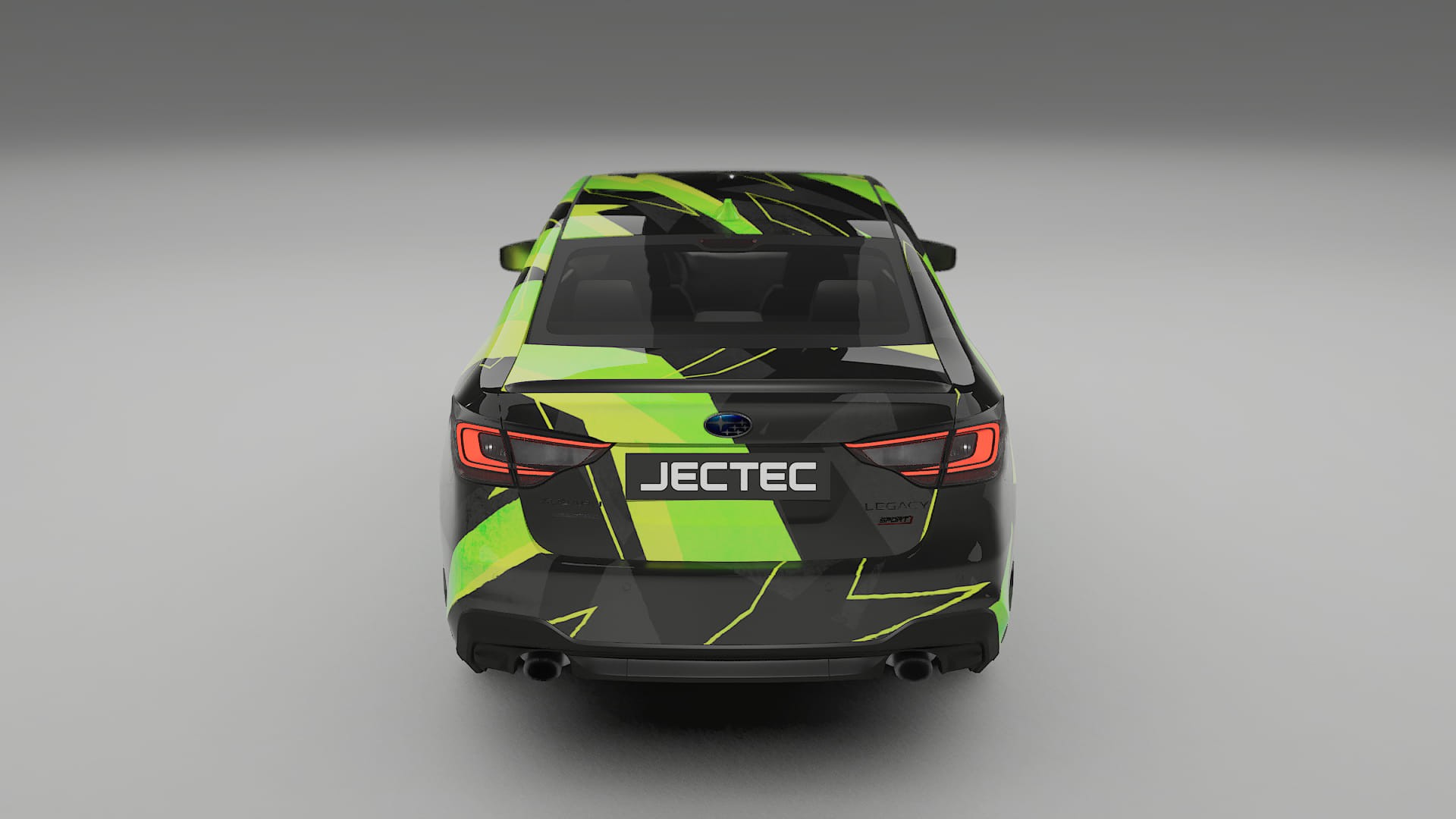 Subaru Legacy BW NINJA TURTLES – Design-Wrap PPF-Kit aus bedruckbarer Polyurethanfolie