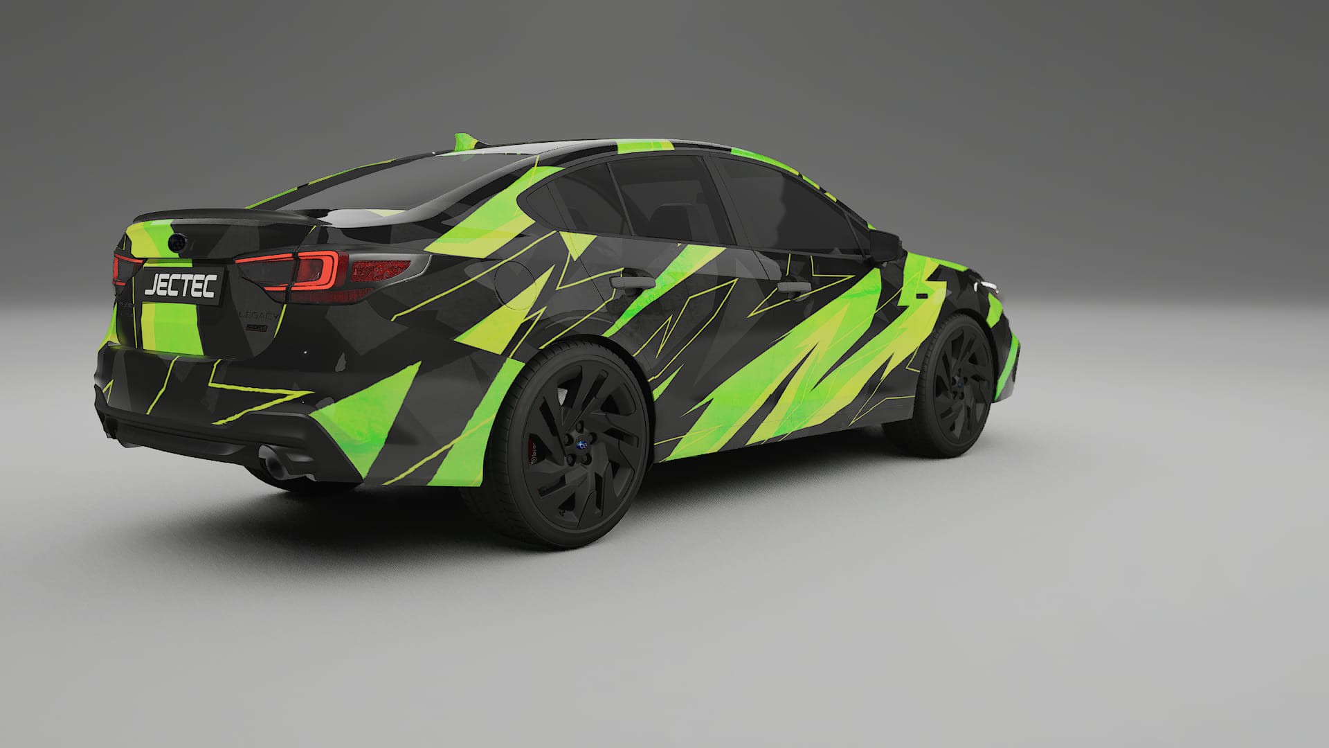 Subaru Legacy BW NINJA TURTLES – Design-Wrap PPF-Kit aus bedruckbarer Polyurethanfolie
