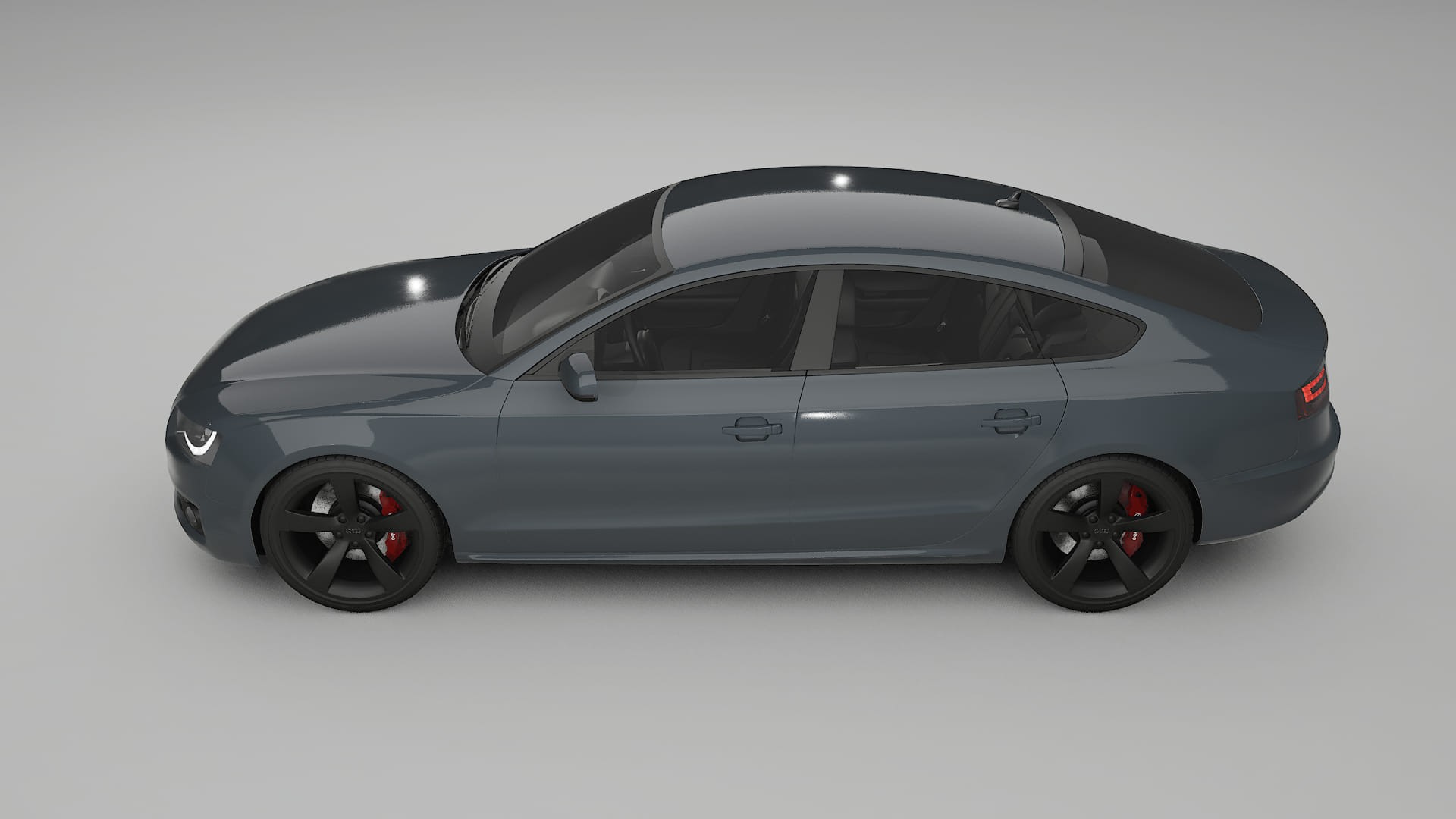 Audi A5 8T Sportback prefacelift pre LCI TPU Lackschutzfolie | GRANITE Farbwechsel PPF – Komplett-Vorgeschnittener Kit