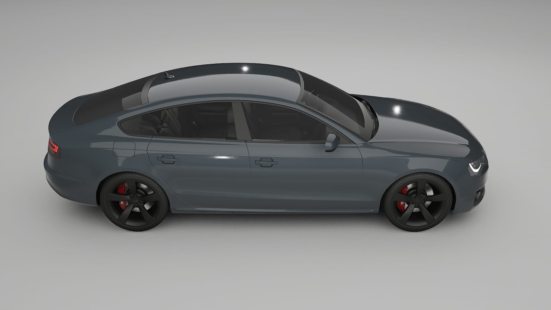 Audi A5 8T Sportback prefacelift pre LCI TPU Lackschutzfolie | GRANITE Farbwechsel PPF – Komplett-Vorgeschnittener Kit
