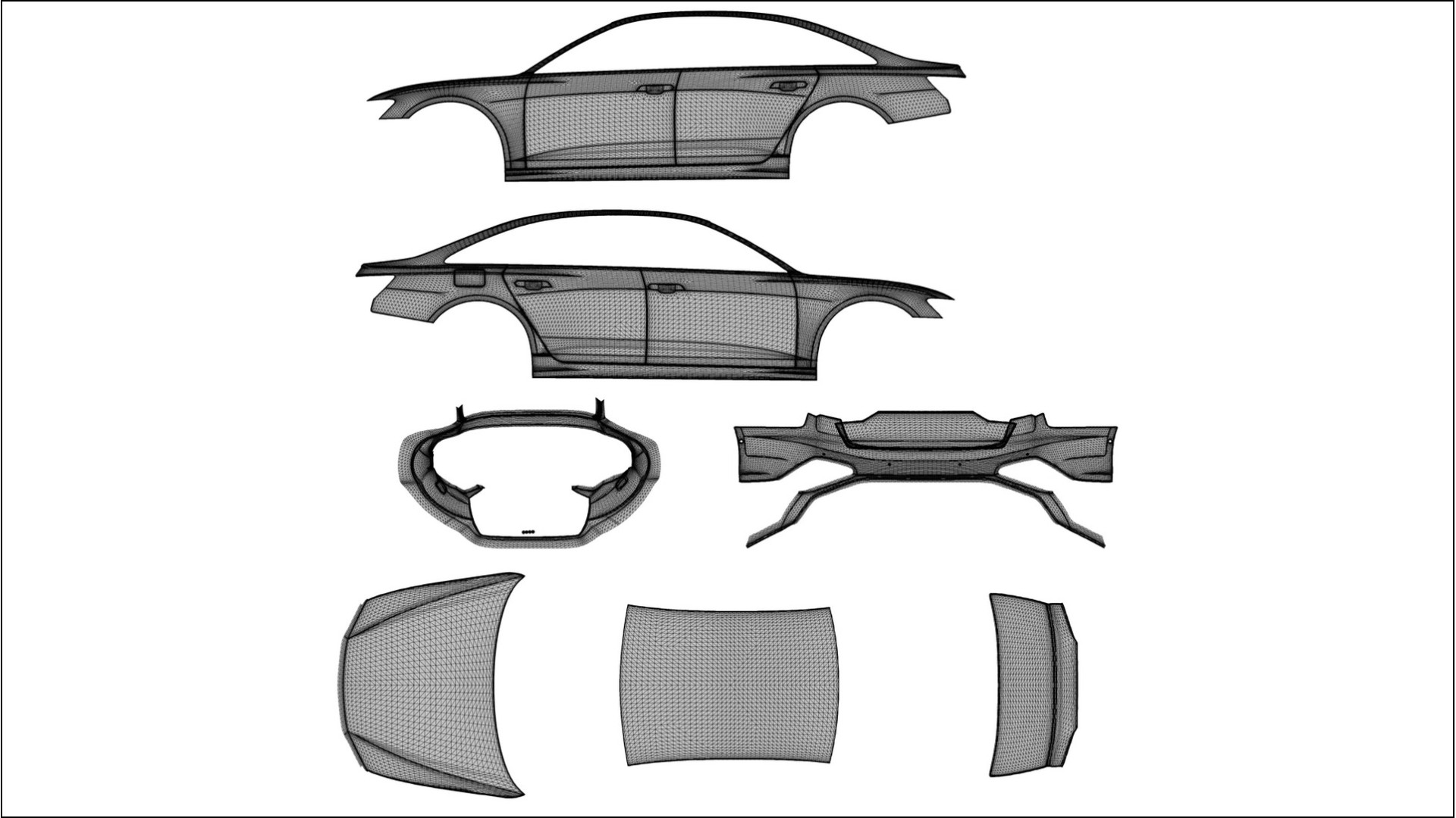 Audi A6 S Line C8 TPU Lackschutzfolie | VENOM Farbwechsel PPF – Komplett-Vorgeschnittener Kit