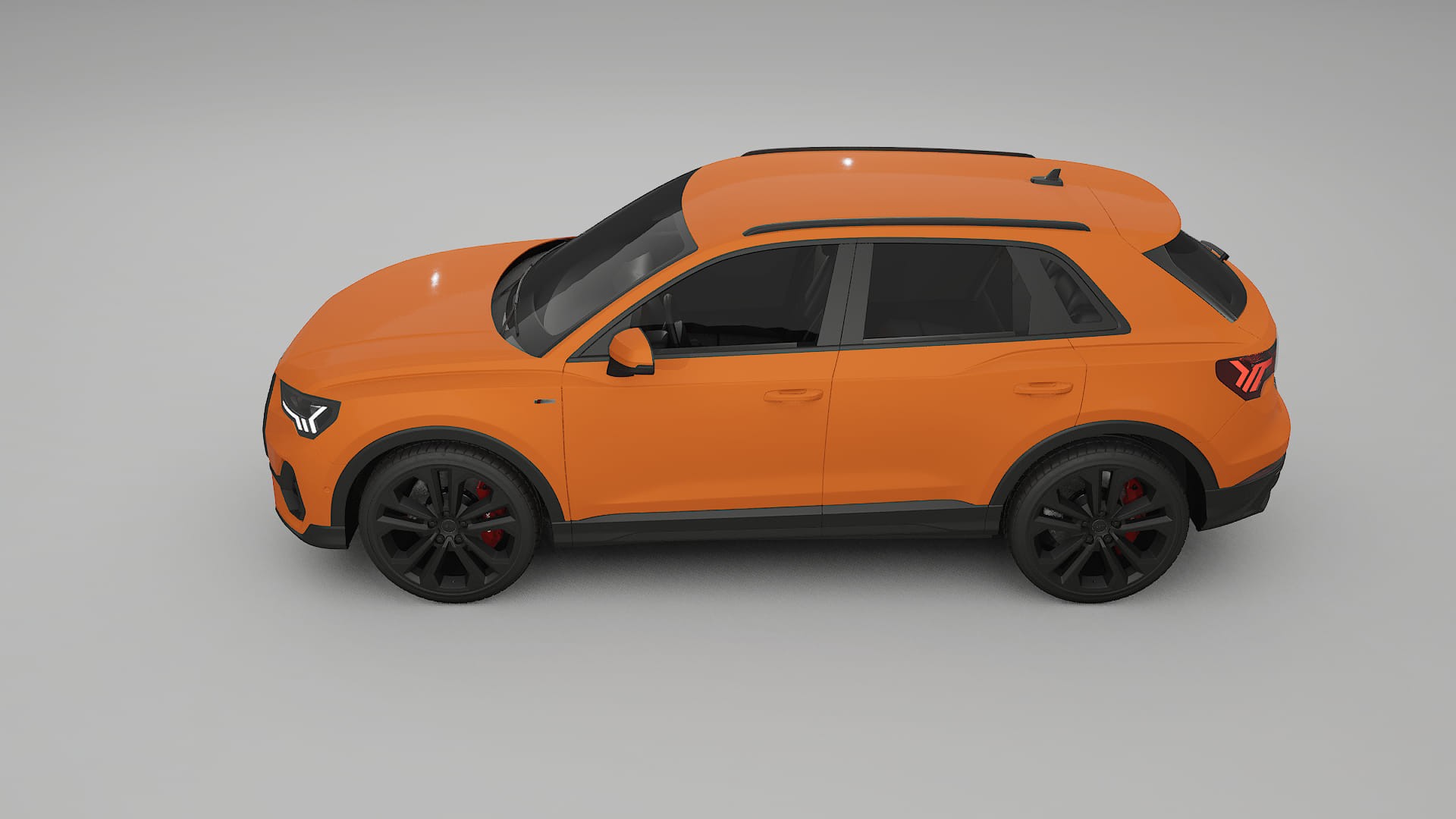Audi Q3 S Line F3 TPU Lackschutzfolie | ROCKET Farbwechsel PPF – Komplett-Vorgeschnittener Kit