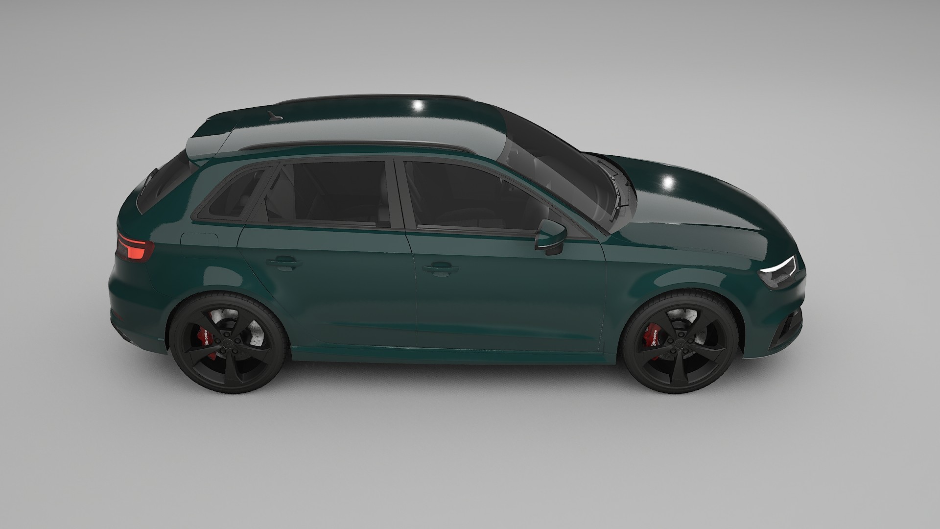 Audi RS3 Sportback 8V facelift LCI TPU Lackschutzfolie | INFERNO Farbwechsel PPF – Komplett-Vorgeschnittener Kit