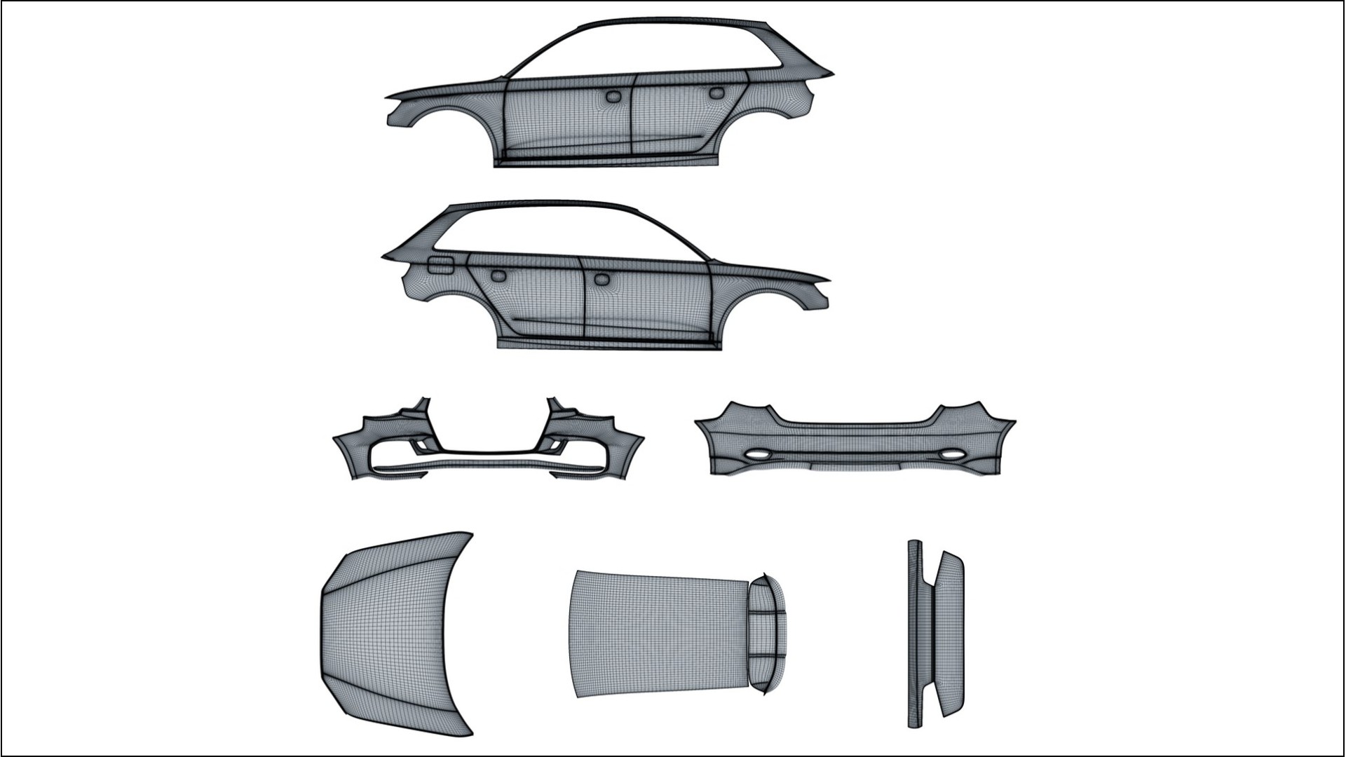 Audi RS3 Sportback 8V facelift LCI TPU Lackschutzfolie | EVERGREEN Farbwechsel PPF – Komplett-Vorgeschnittener Kit
