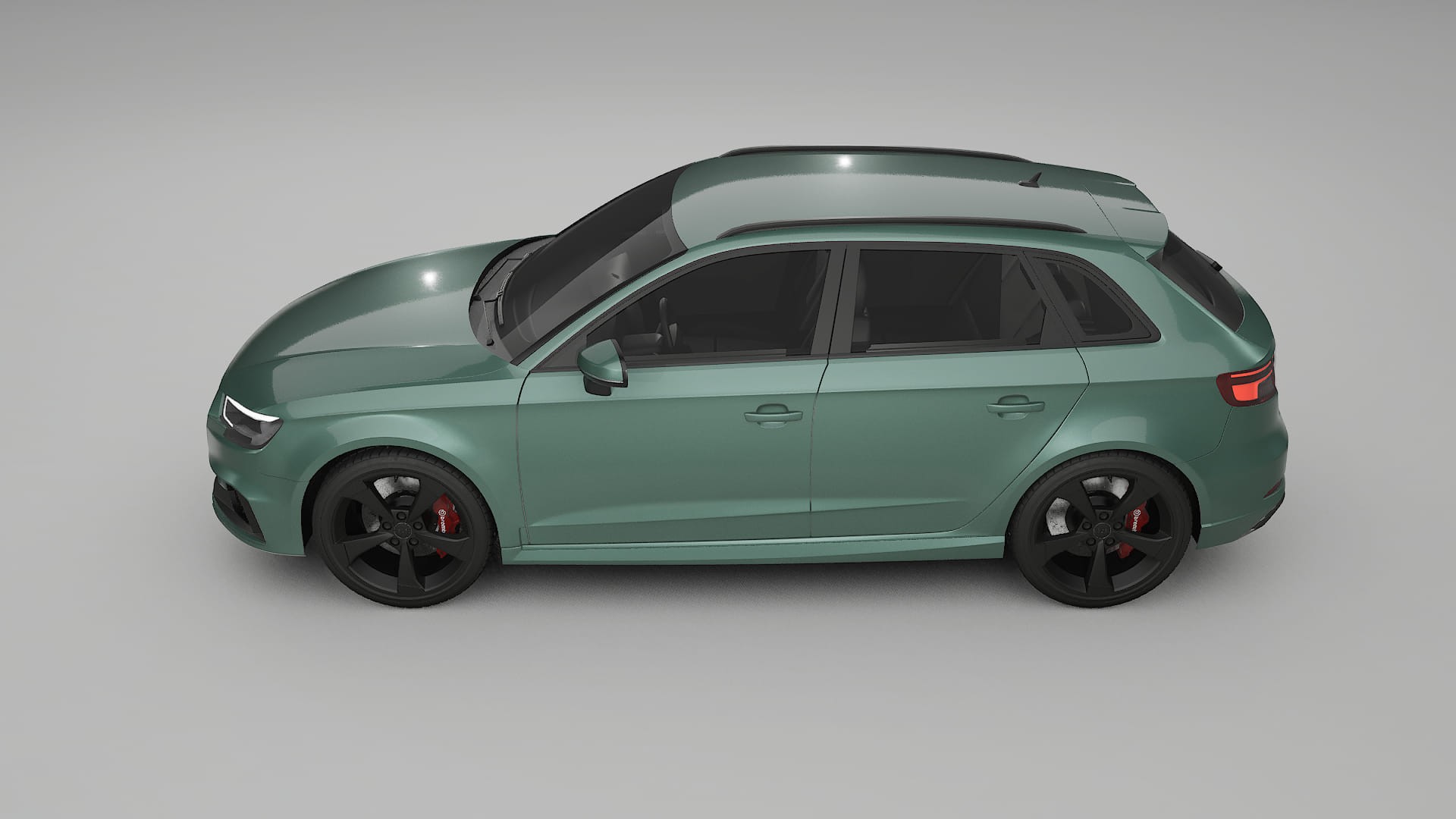 Audi RS3 Sportback 8V facelift LCI TPU Lackschutzfolie | EVERGREEN Farbwechsel PPF – Komplett-Vorgeschnittener Kit