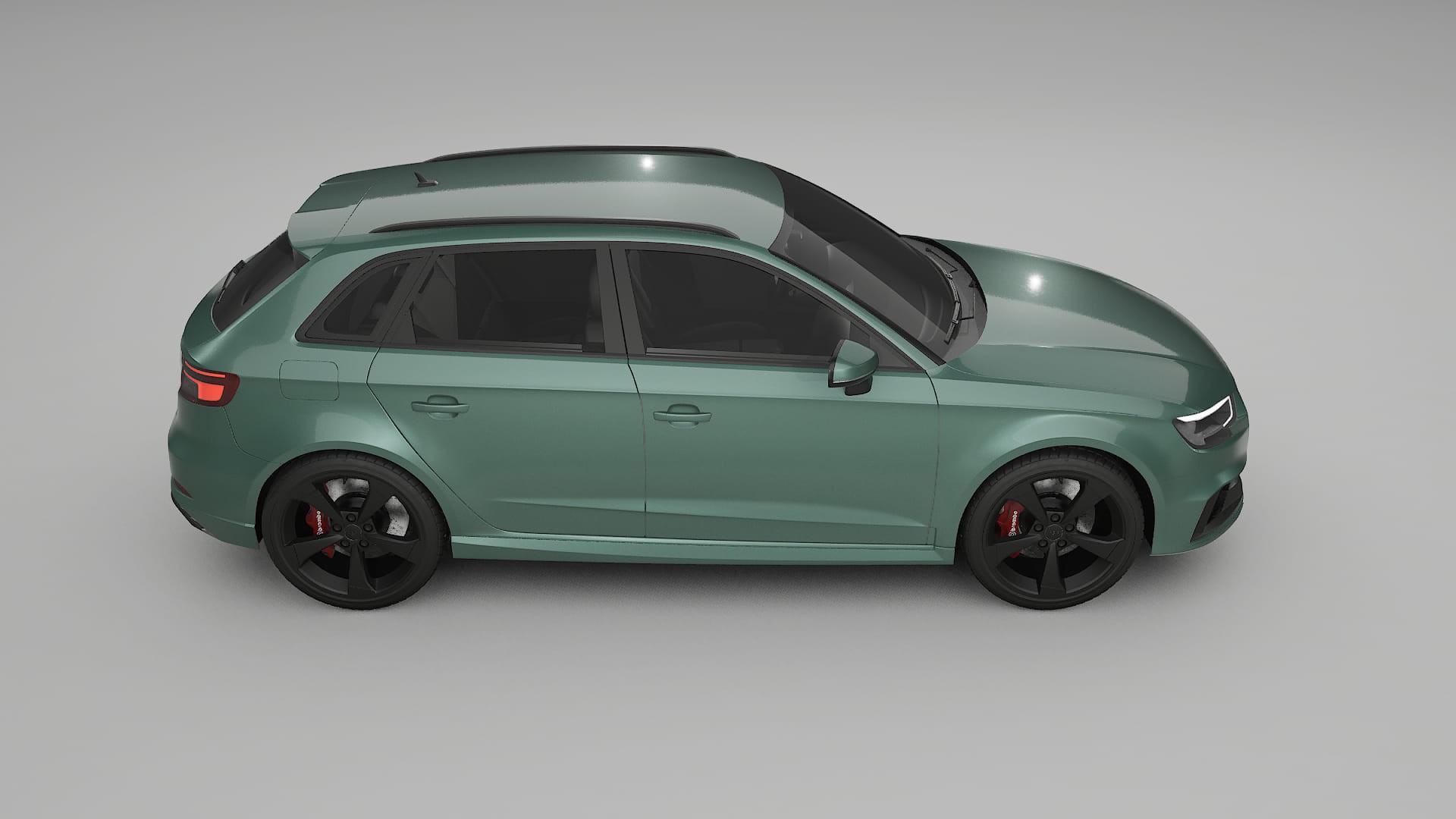 Audi RS3 Sportback 8V facelift LCI TPU Lackschutzfolie | EVERGREEN Farbwechsel PPF – Komplett-Vorgeschnittener Kit