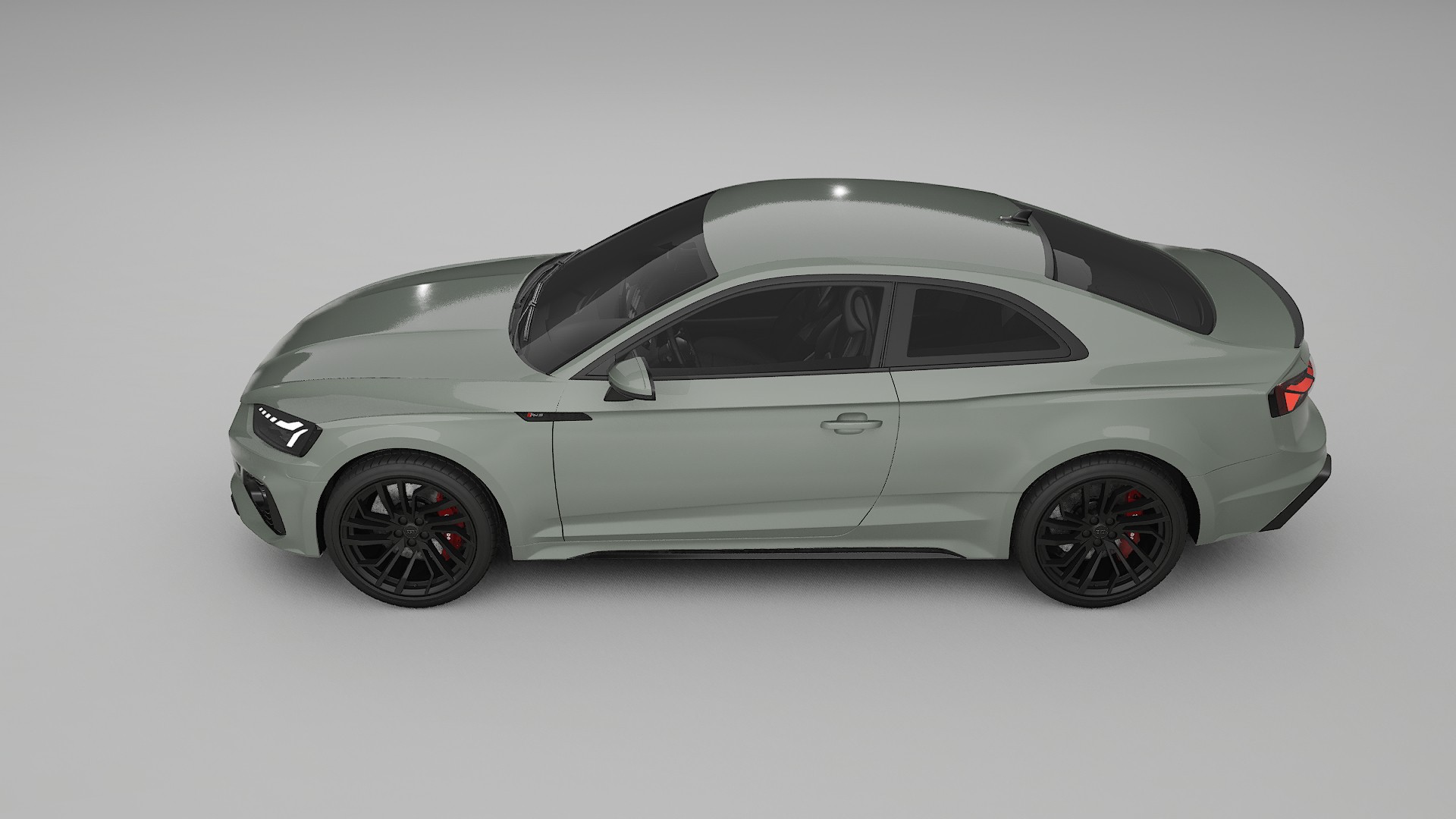 Audi RS5 Coupe B9 facelift pre LCI TPU Lackschutzfolie | SLATE Farbwechsel PPF – Komplett-Vorgeschnittener Kit