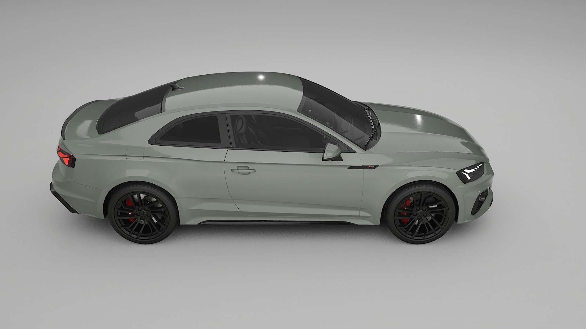 Audi RS5 Coupe B9 facelift pre LCI TPU Lackschutzfolie | SLATE Farbwechsel PPF – Komplett-Vorgeschnittener Kit