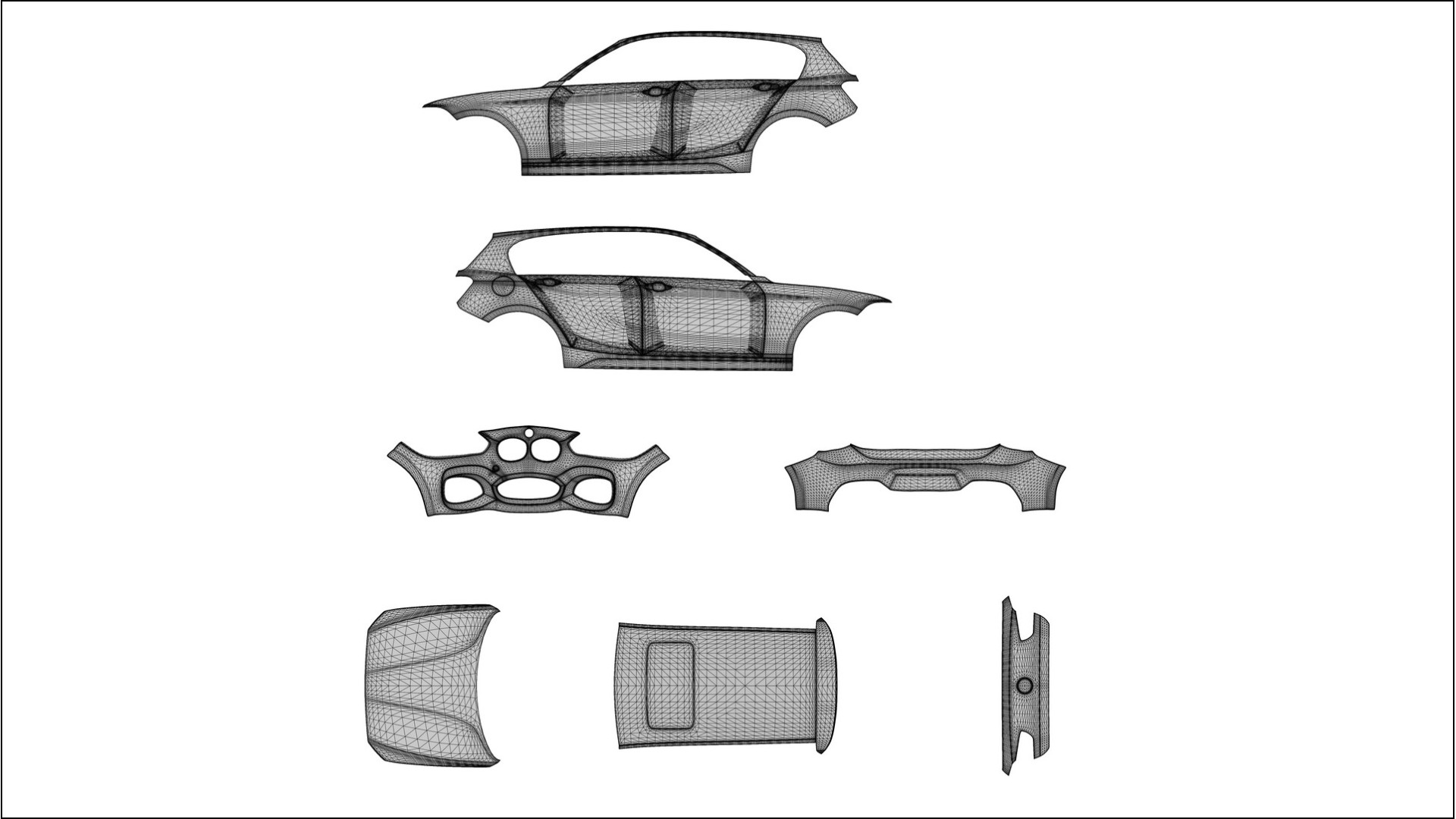 BMW 1 F20 facelift LCI TPU Lackschutzfolie | SAND Farbwechsel PPF – Komplett-Vorgeschnittener Kit