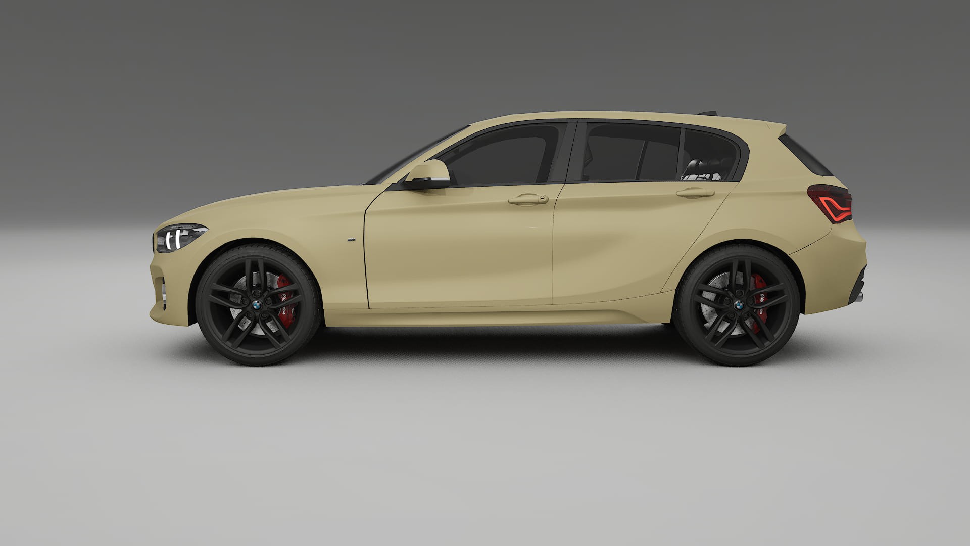 BMW 1 F20 facelift LCI TPU Lackschutzfolie | SAND Farbwechsel PPF – Komplett-Vorgeschnittener Kit