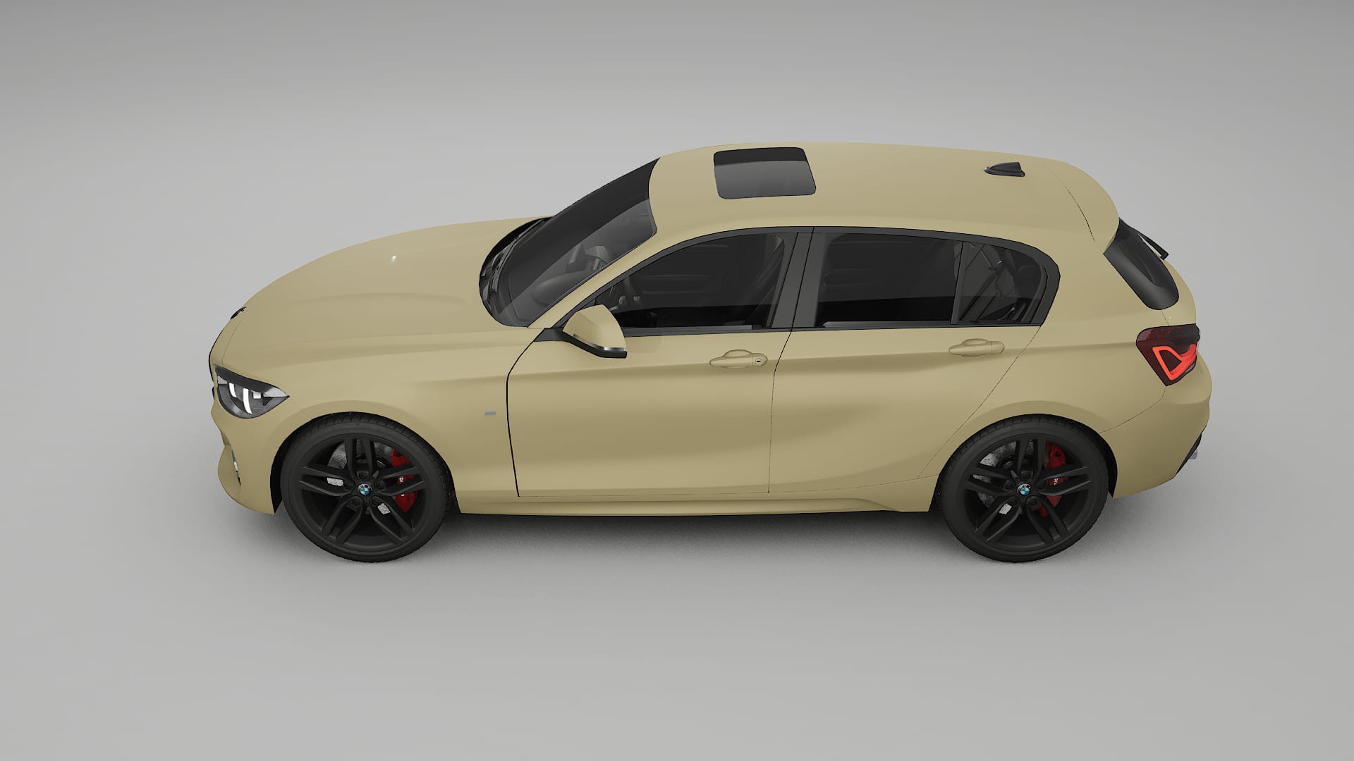 BMW 1 F20 facelift LCI TPU Lackschutzfolie | SAND Farbwechsel PPF – Komplett-Vorgeschnittener Kit