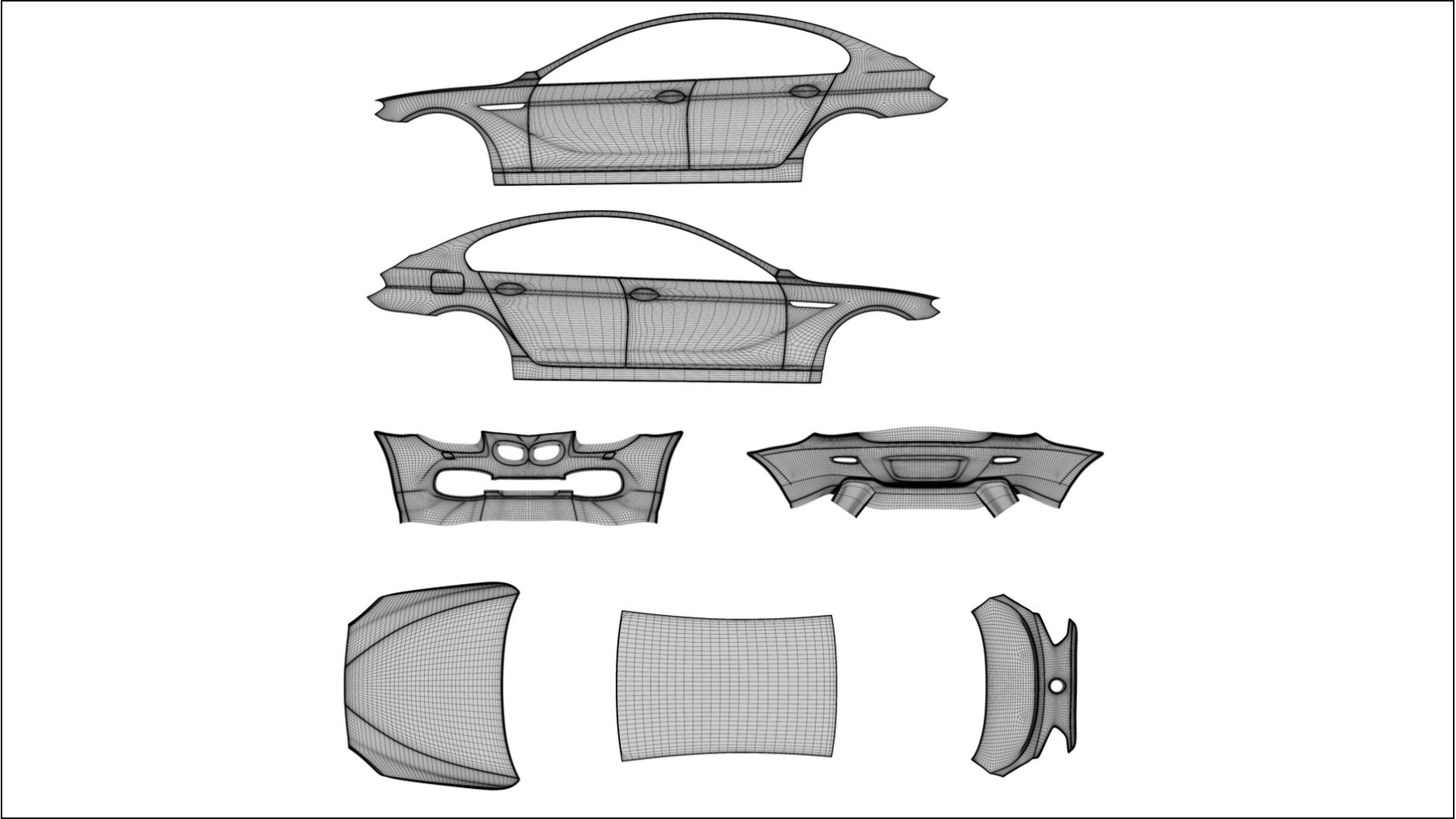 BMW 6 F06 TPU Lackschutzfolie | GRANITE Farbwechsel PPF – Komplett-Vorgeschnittener Kit