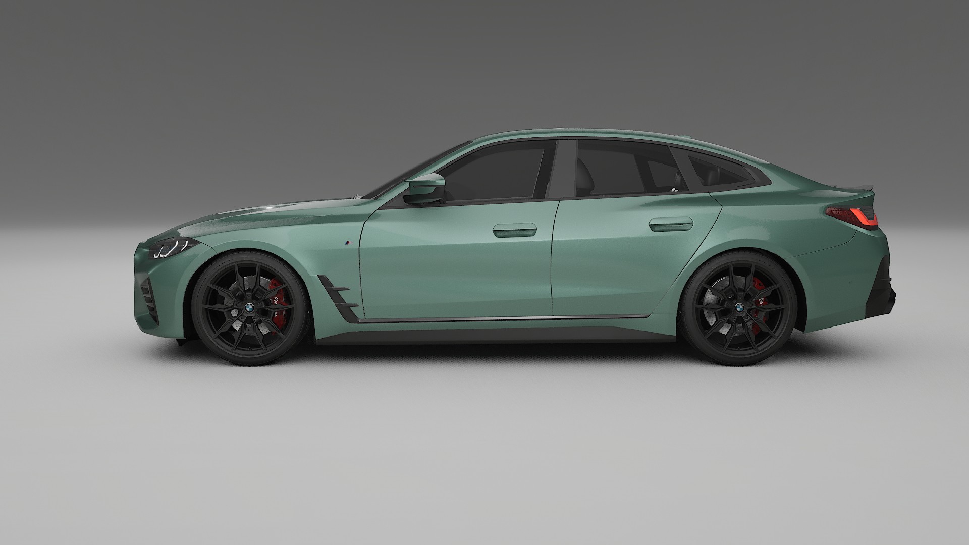 BMW I4 G26 M Package TPU Lackschutzfolie | EVERGREEN Farbwechsel PPF – Komplett-Vorgeschnittener Kit