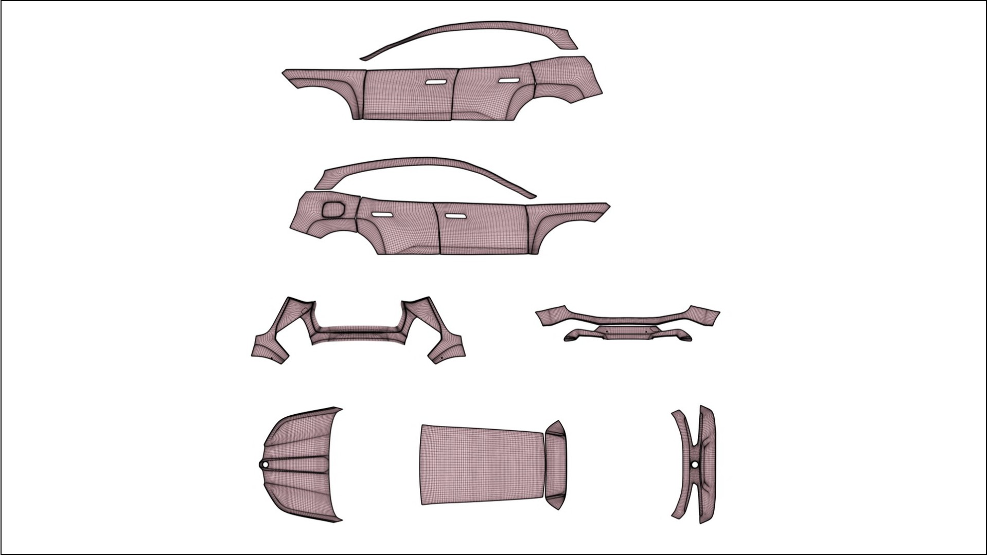 BMW iX M60 TPU Lackschutzfolie | CINDER Farbwechsel PPF – Komplett-Vorgeschnittener Kit