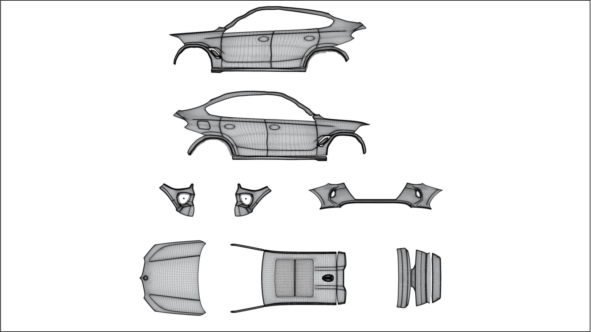 BMW X6 F96 Competition TPU Lackschutzfolie | VENOM Farbwechsel PPF – Komplett-Vorgeschnittener Kit